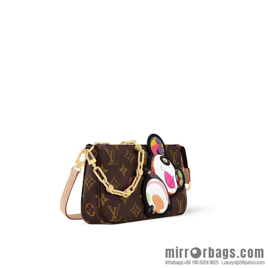 [Original order boutique] M13440 presbyopia, panda mahjong bag POCHETTE ACCESSOIRES mahjong bag handbag