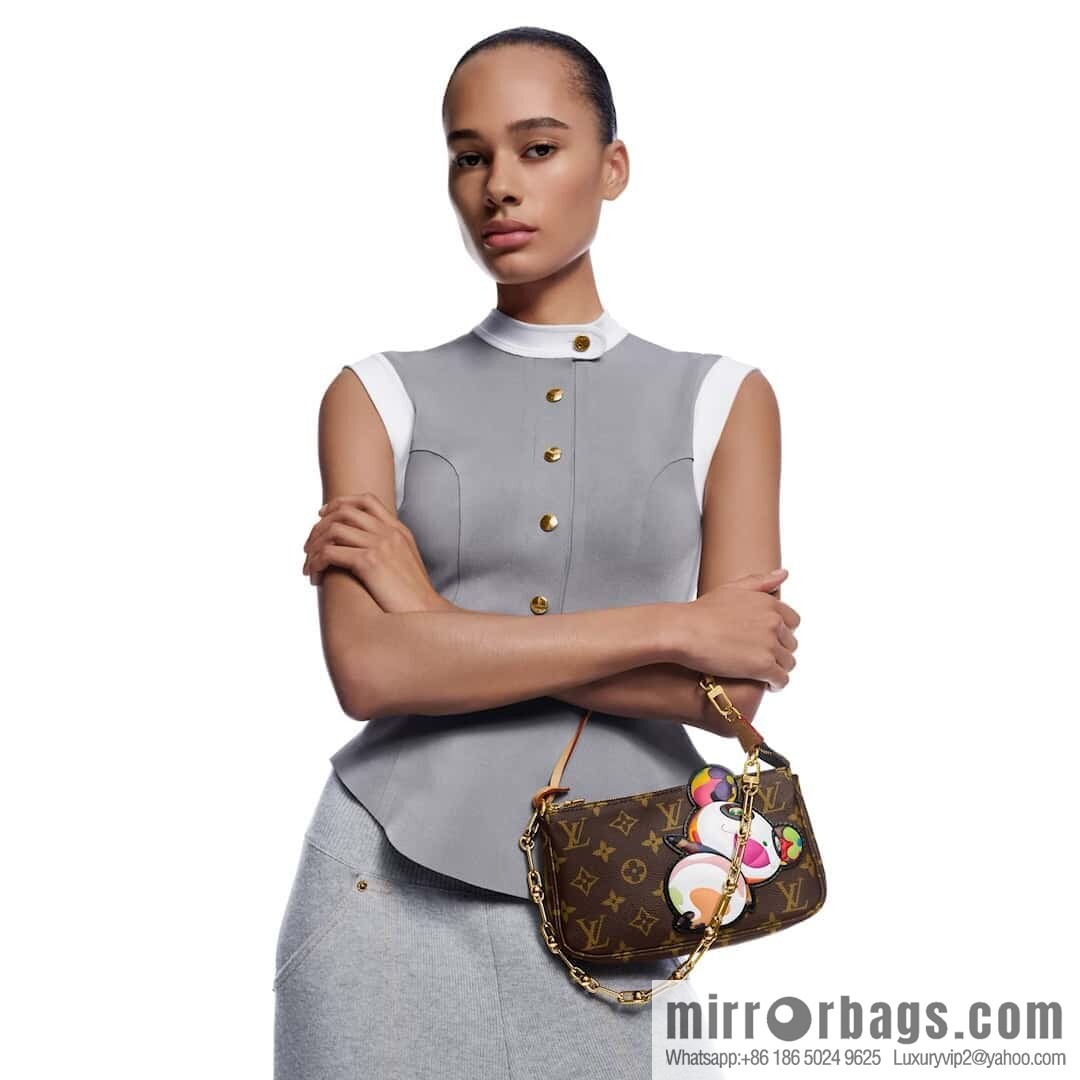 [Original order boutique] M13440 presbyopia, panda mahjong bag POCHETTE ACCESSOIRES mahjong bag handbag