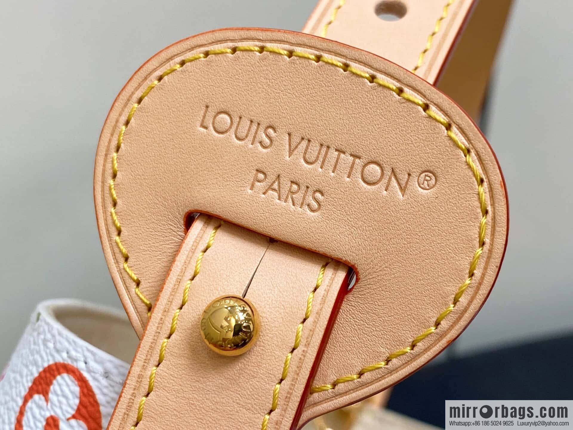 [Original order boutique] M13089 white color, bucket bag series LV x TM ALL IN BB handbag
