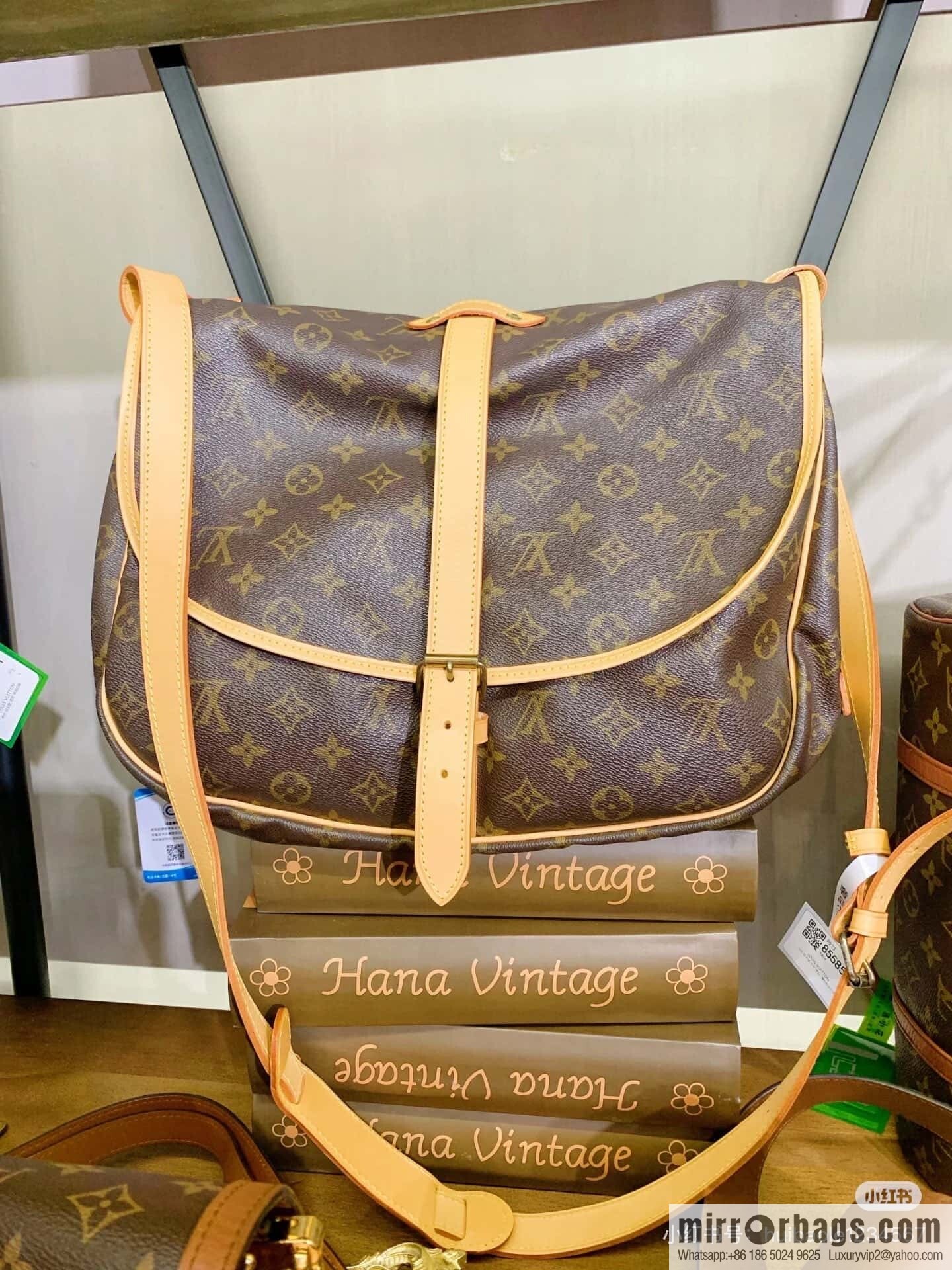 [Original order boutique] M42254 presbyopia, Gemini medium handbag SAUMUR medium handbag, M42254 Gemini bag medium