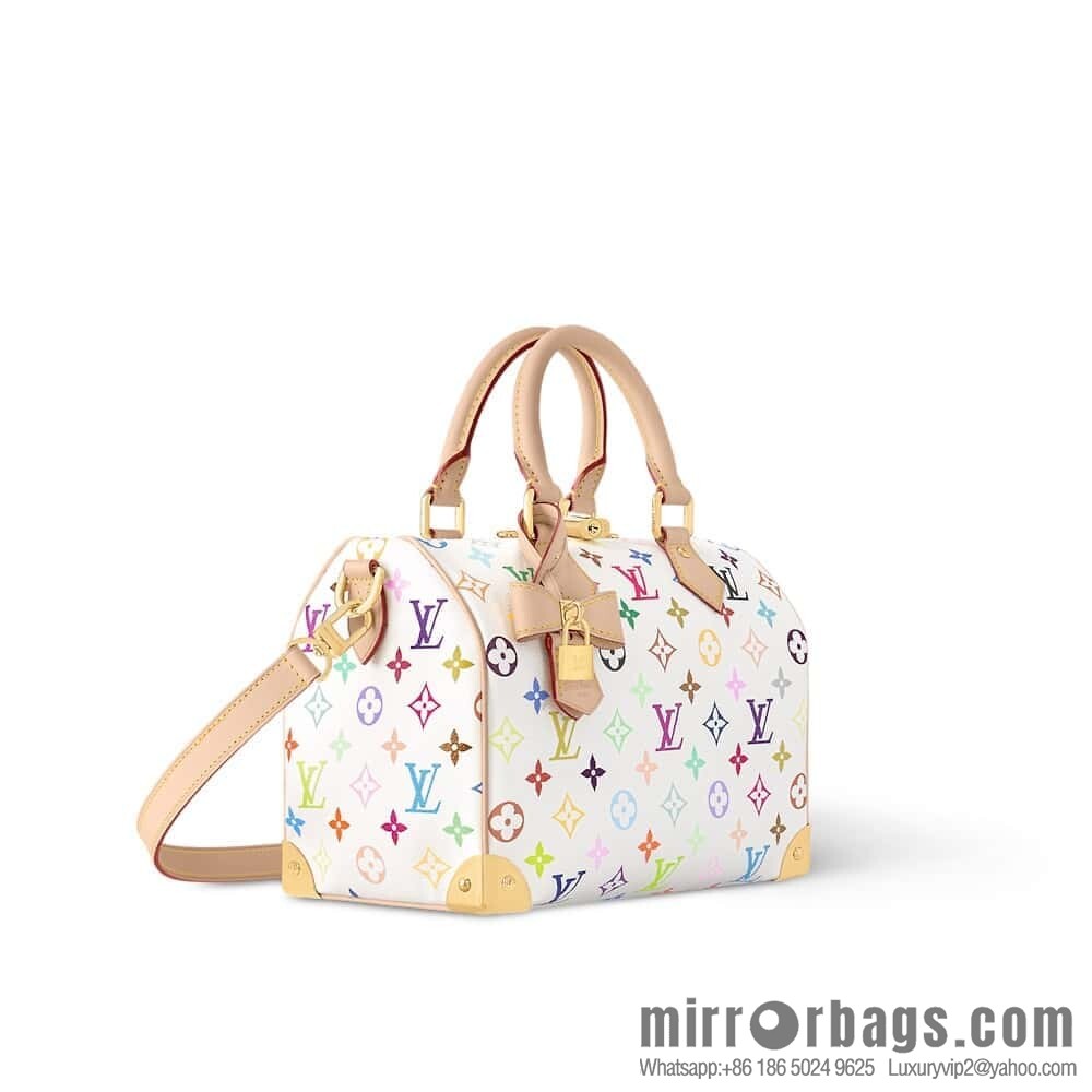[Original order boutique] M13085 white color speedy pillow bag, this Speedy Bandoulière 25 handbag