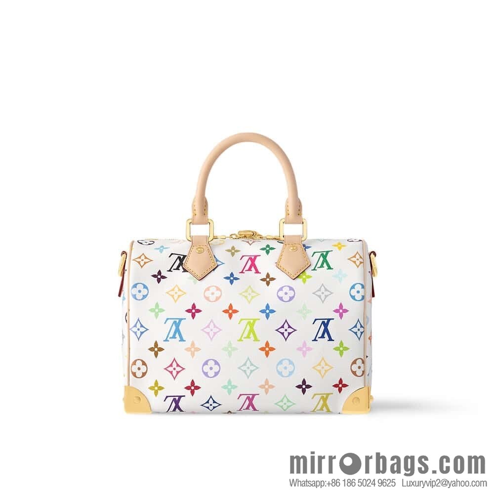 [Original order boutique] M13085 white color speedy pillow bag, this Speedy Bandoulière 25 handbag