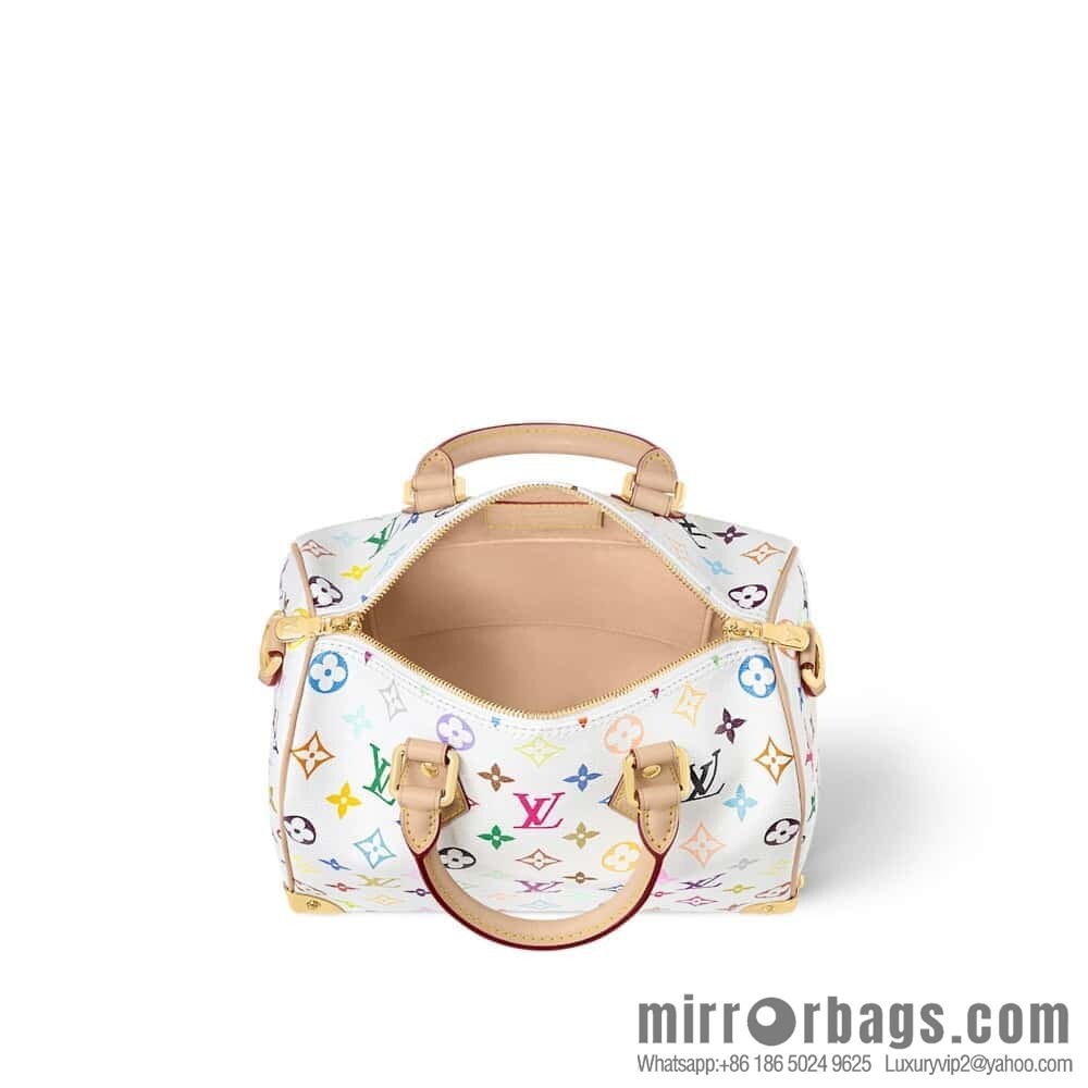 [Original order boutique] M13085 white color speedy pillow bag, this Speedy Bandoulière 25 handbag