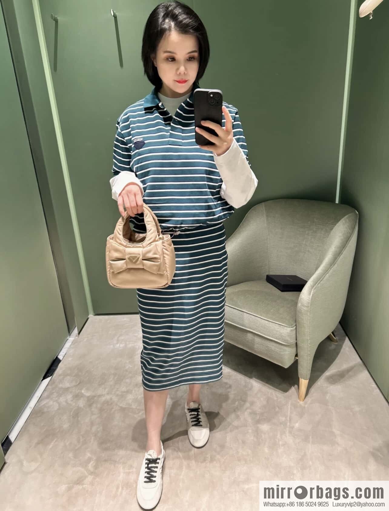 PRADA 🎉 bow 🎉 1BA359 vegetable basket🎉🎉