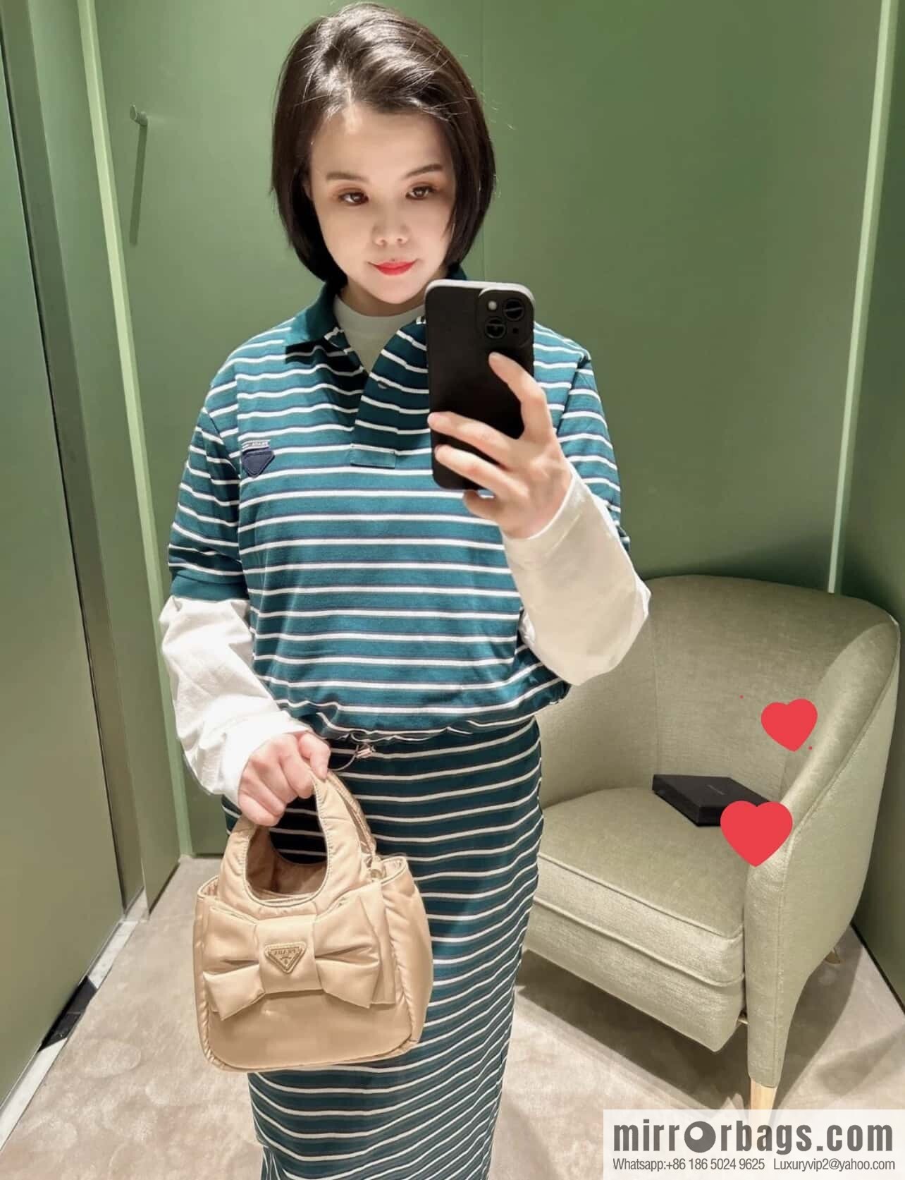 PRADA 🎉 bow 🎉 1BA359 vegetable basket🎉🎉