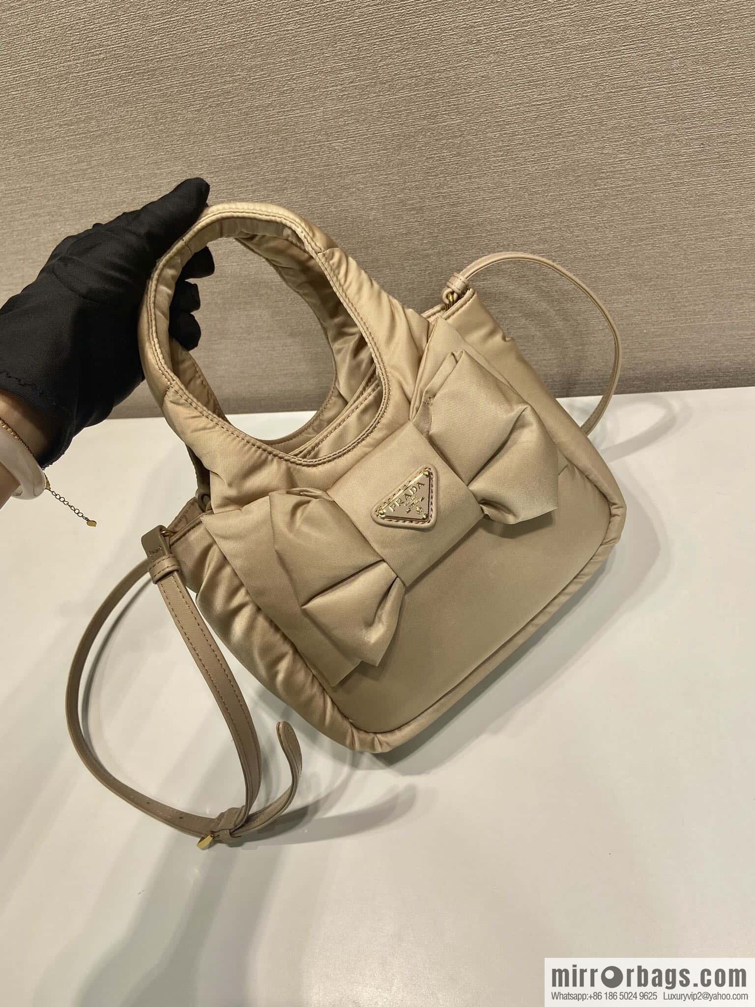 PRADA 🎉 bow 🎉 1BA359 vegetable basket🎉🎉