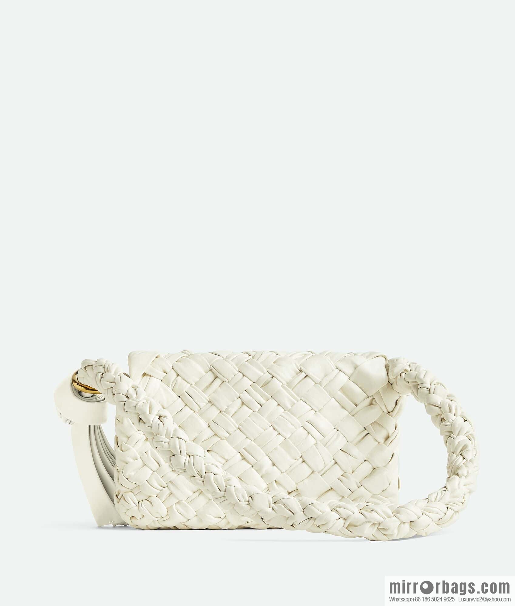 BV Kalimero Citta Handbag 785797 Bone Beige