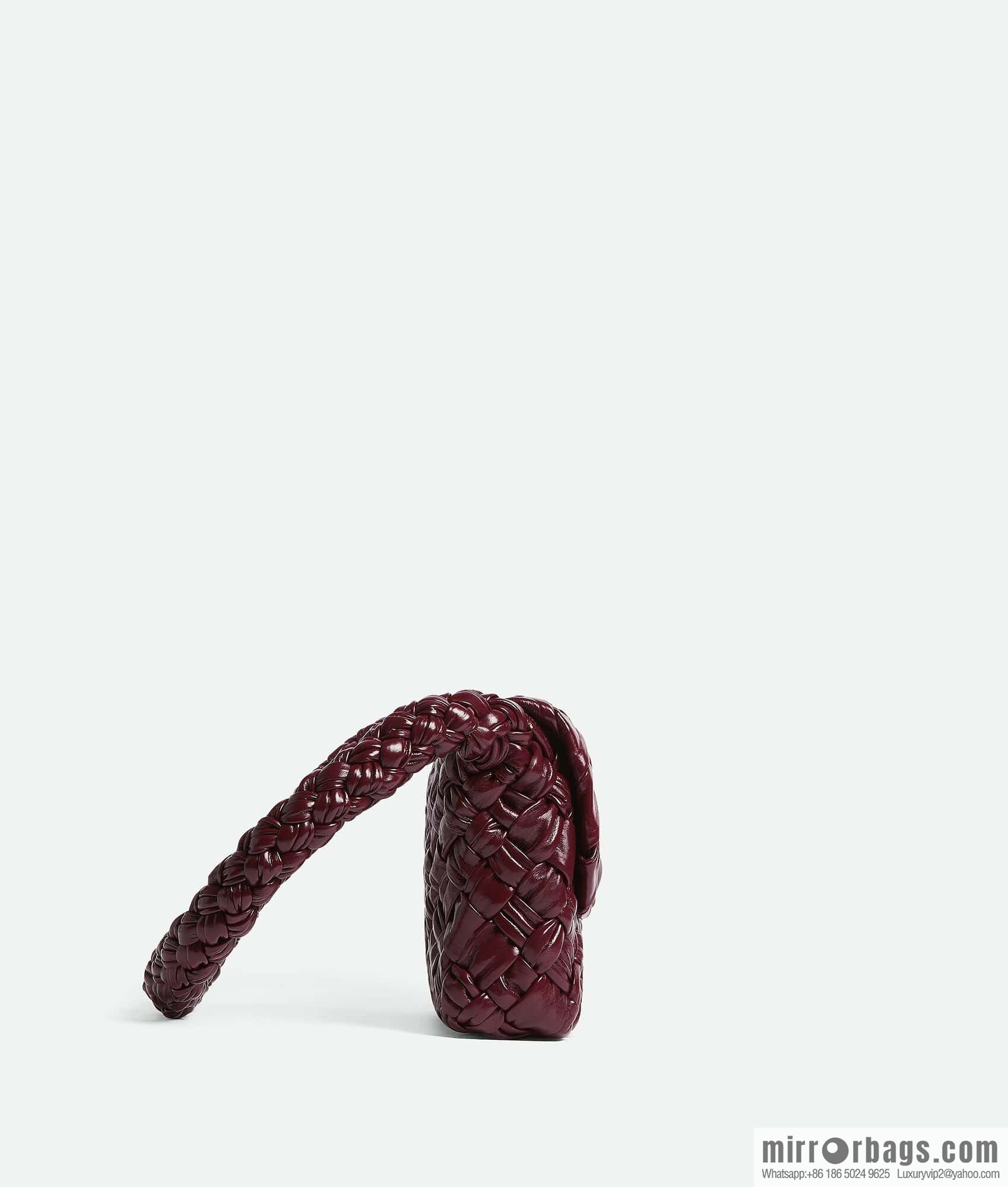 BV Kalimero Citta Handbag 785797 Barolo Burgundy