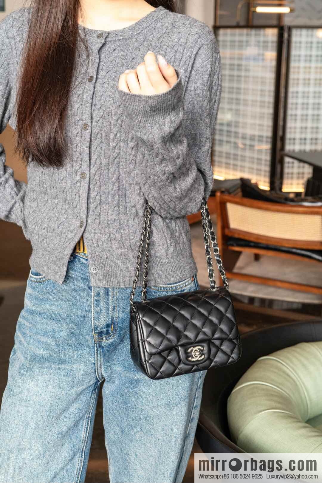 Classic Flap, Black Sheep Silver, Fatty 🔆 A01115