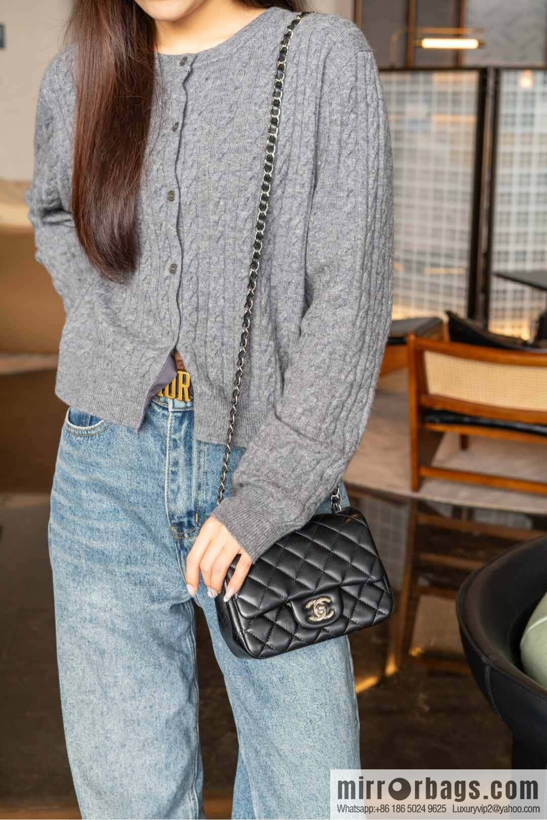 Classic Flap, Black Sheep Silver, Fatty 🔆 A01115