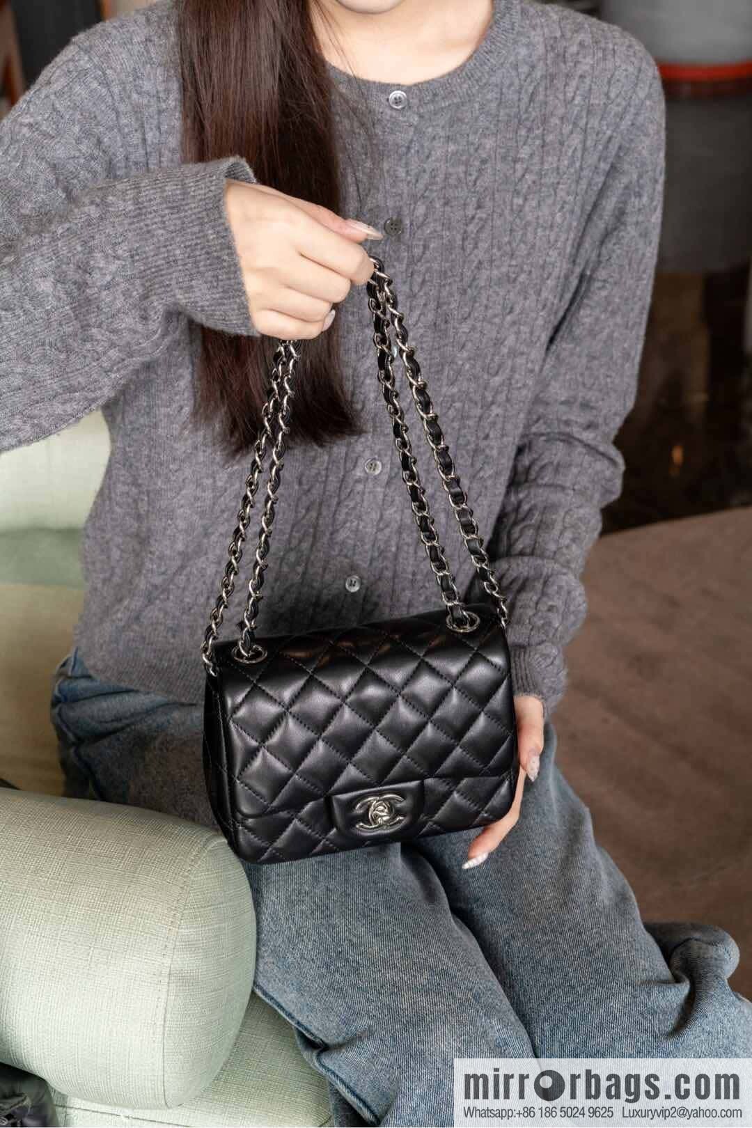 Classic Flap, Black Sheep Silver, Fatty 🔆 A01115