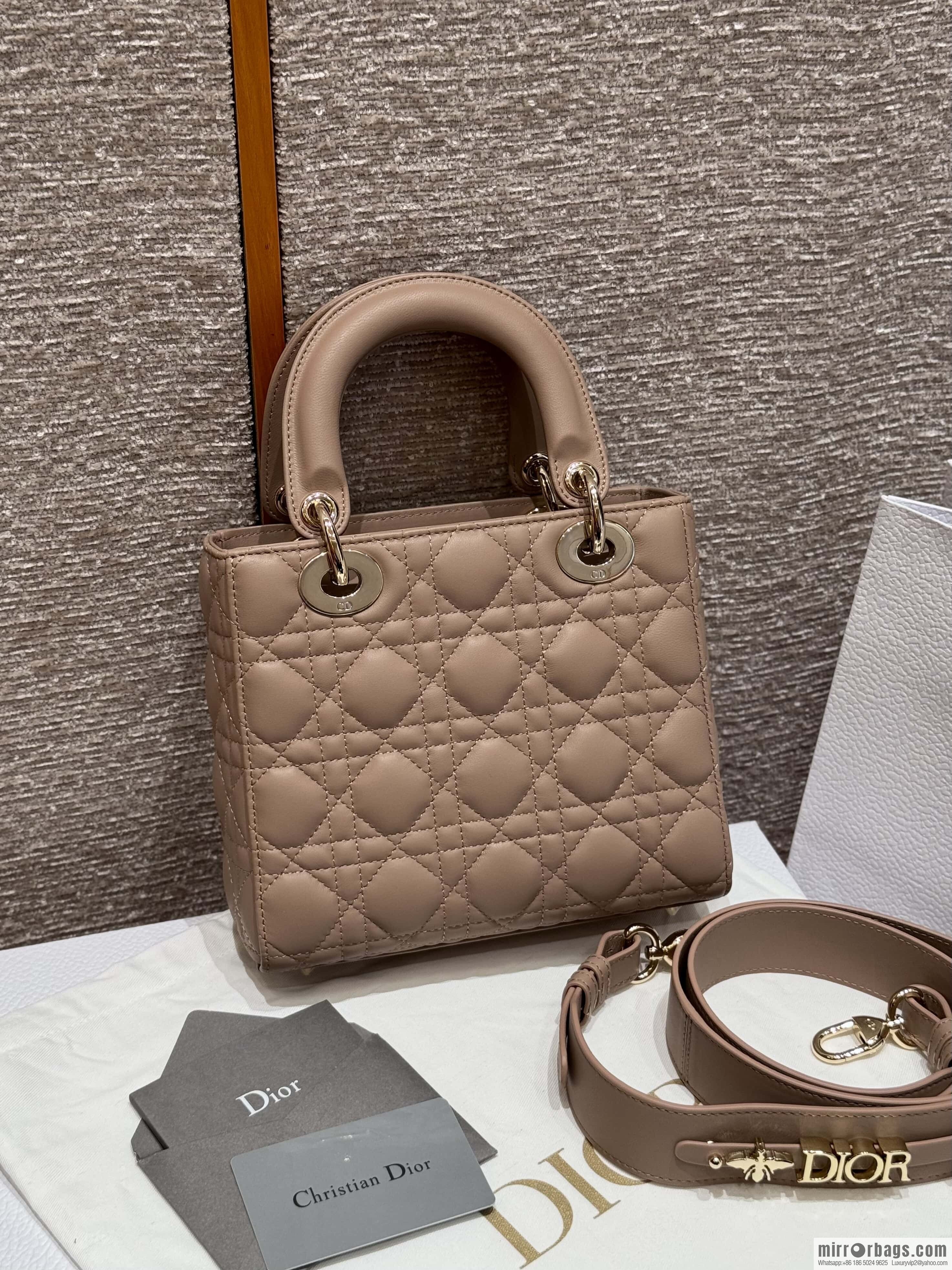 Original genuine grade classic diamond princess diana bag