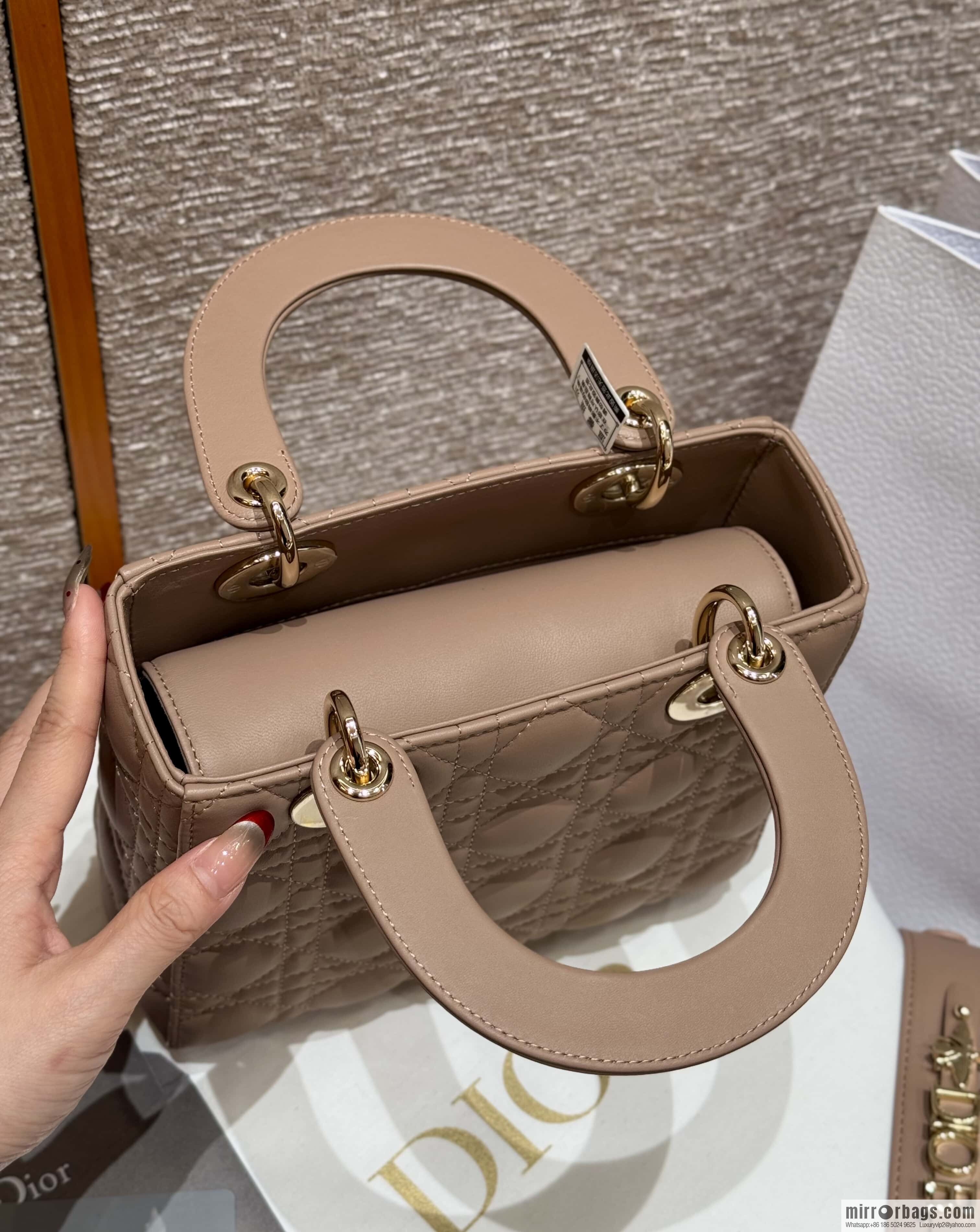 Original genuine grade classic diamond princess diana bag