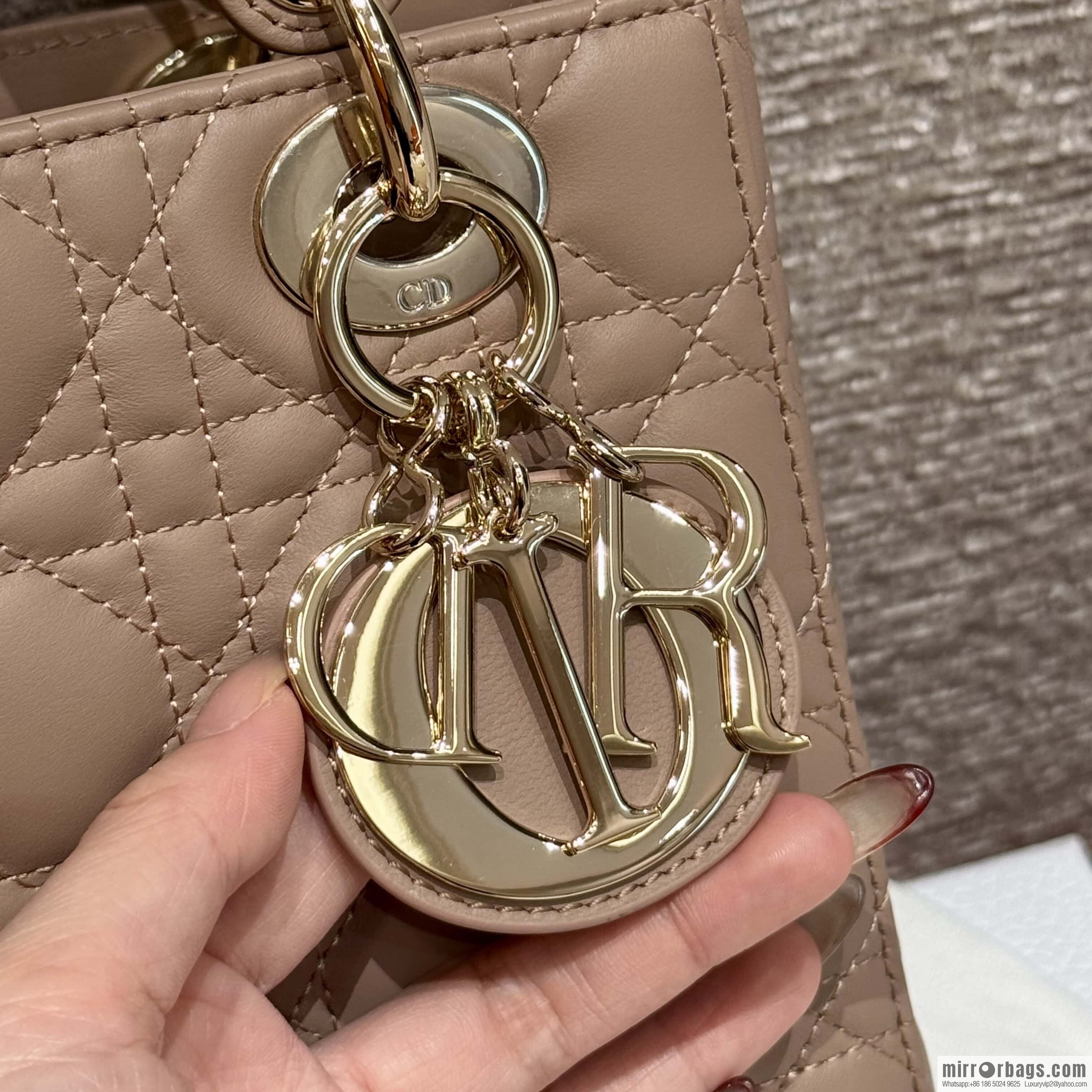 Original genuine grade classic diamond princess diana bag