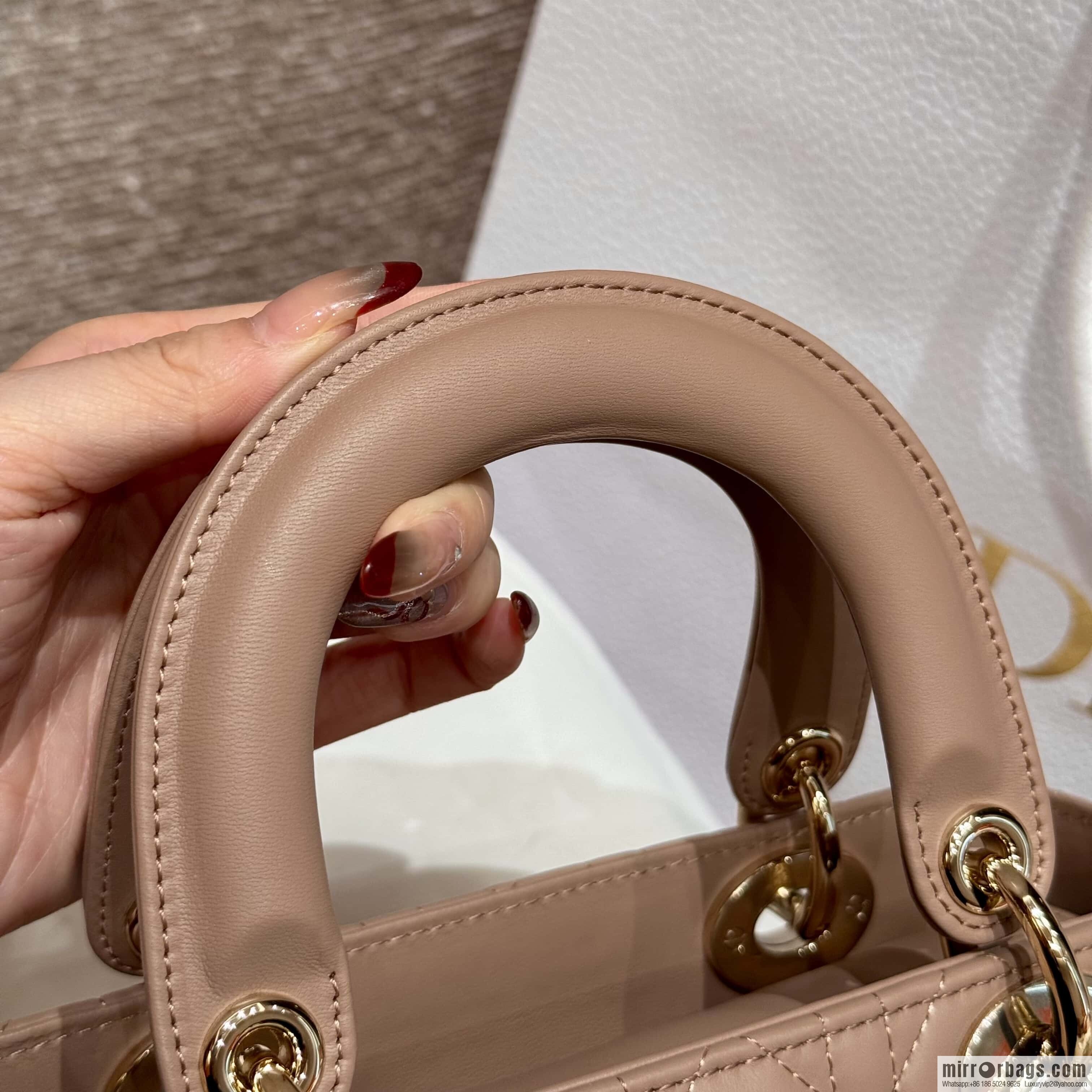Original genuine grade classic diamond princess diana bag