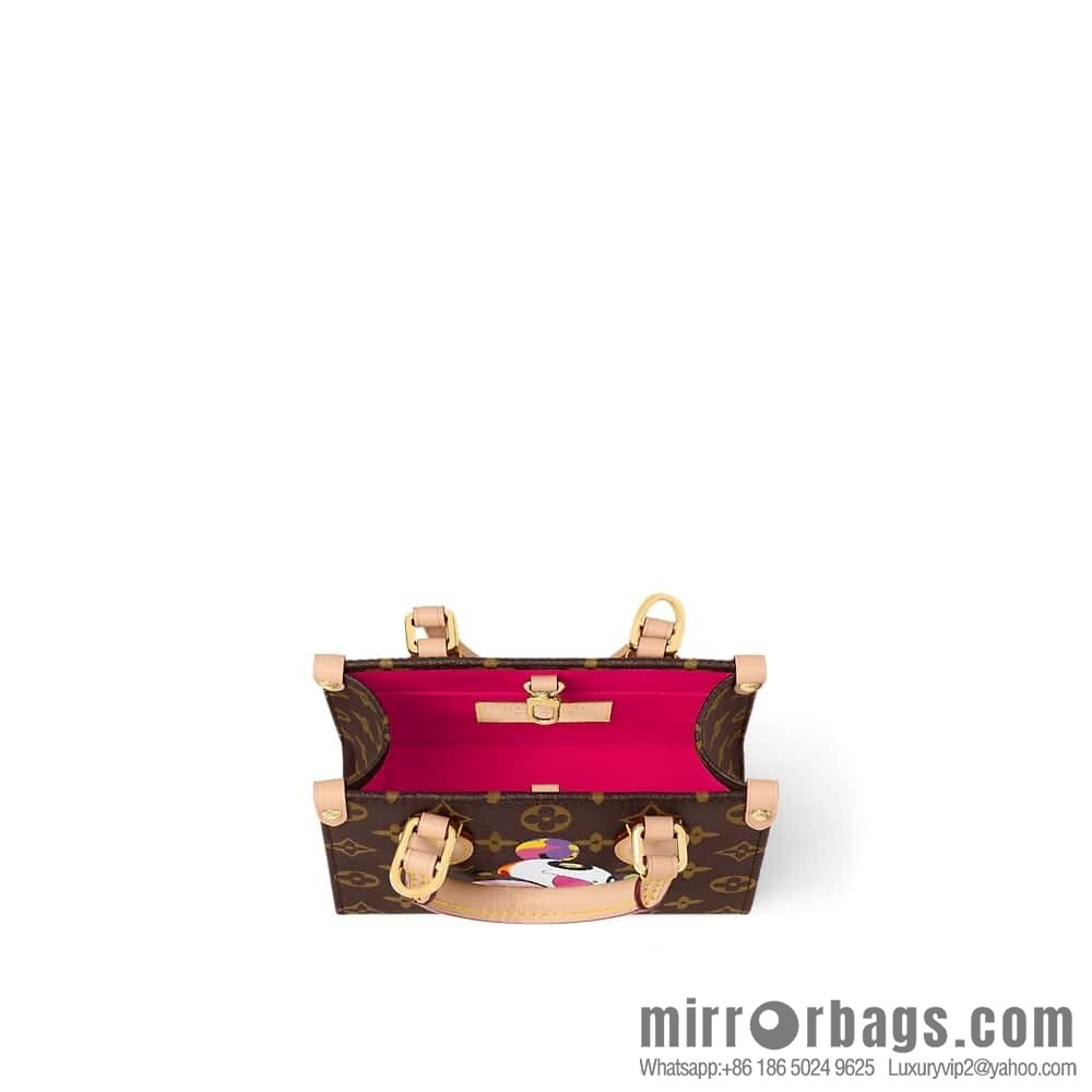 [Original order boutique] M13668 presbyopia, panda square bag, variable code chip version LV X TM ONTHEGO BB handbag