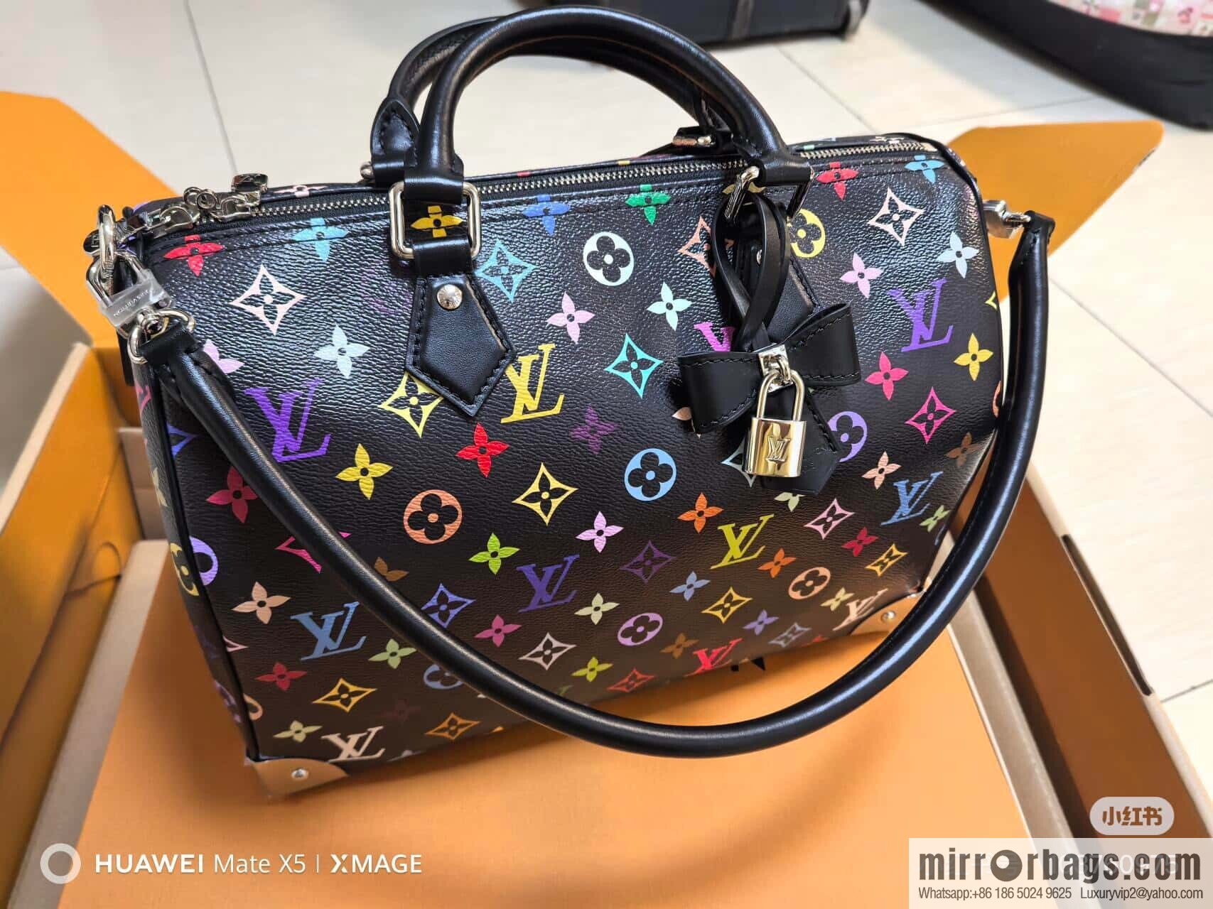 [Original order boutique] M13257 black color, pillow bag speedy Speedy Soft 30 handbag