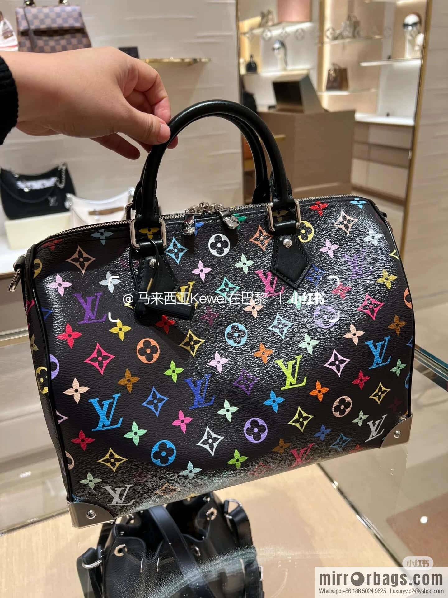 [Original order boutique] M13257 black color, pillow bag speedy Speedy Soft 30 handbag