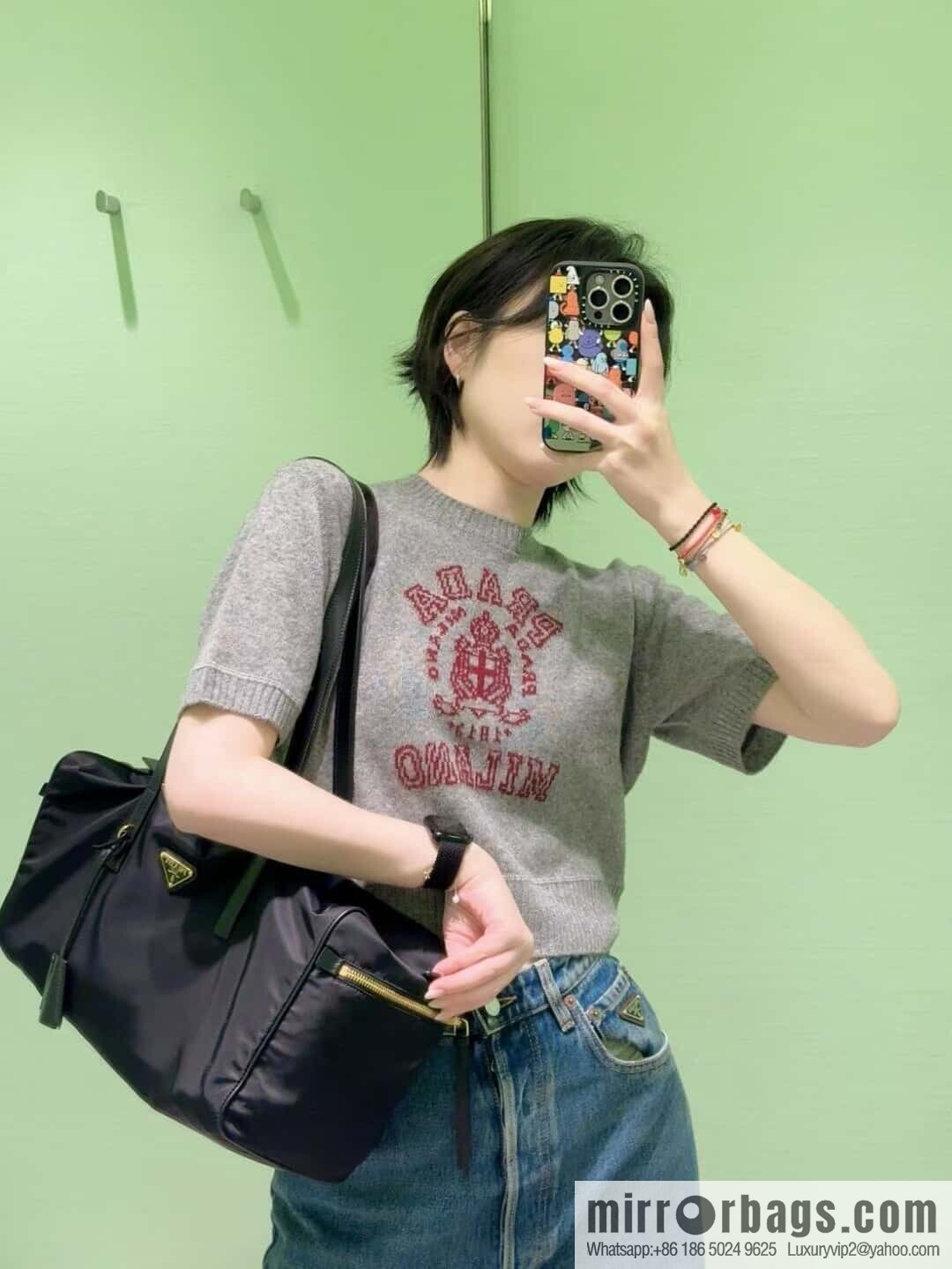 PRADA 🎉 new travel bag 🎉 1BB135🎊🎊