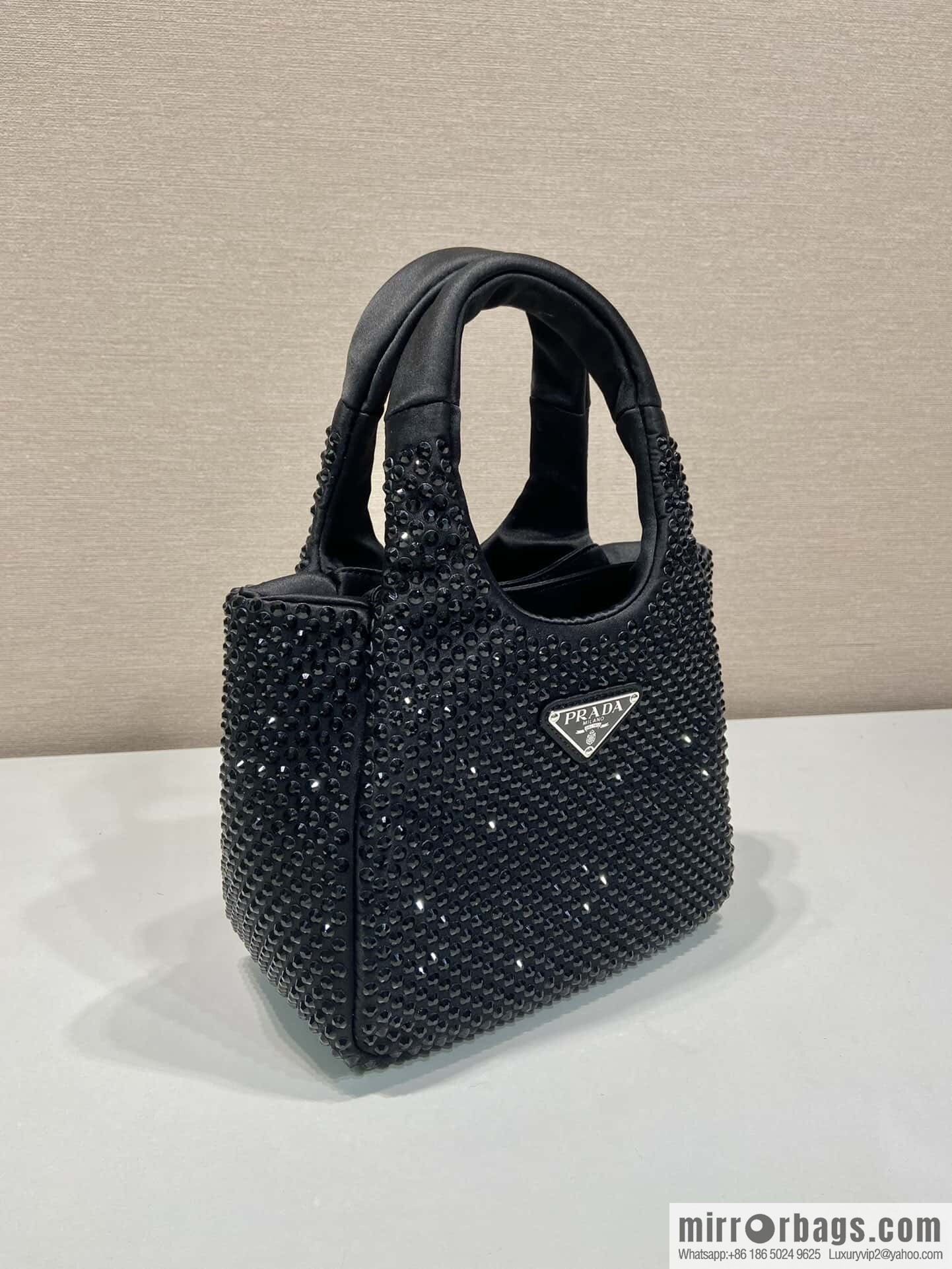 PRADA 🎉 Flash Diamond Vegetable Basket 🎉 1BA349 Flash Diamond🎉🎉
