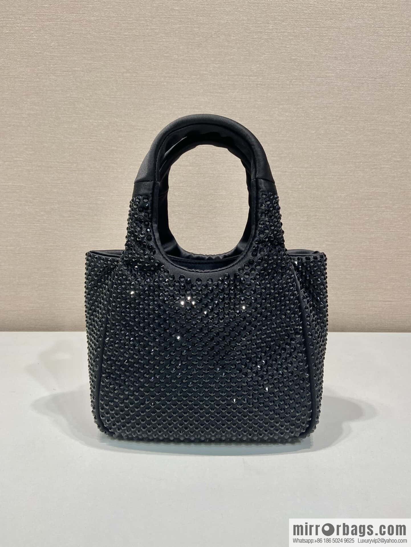 PRADA 🎉 Flash Diamond Vegetable Basket 🎉 1BA349 Flash Diamond🎉🎉
