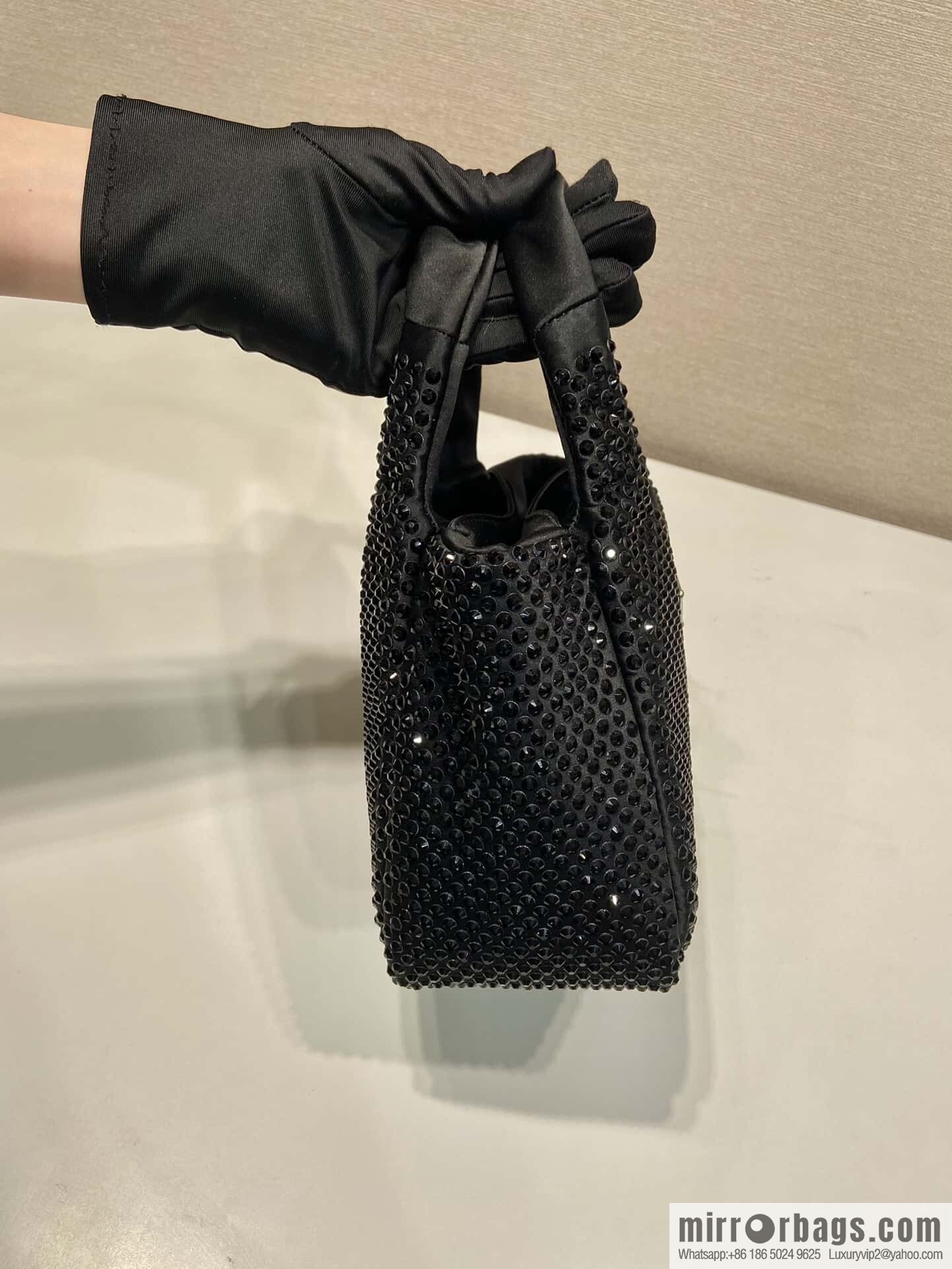 PRADA 🎉 Flash Diamond Vegetable Basket 🎉 1BA349 Flash Diamond🎉🎉