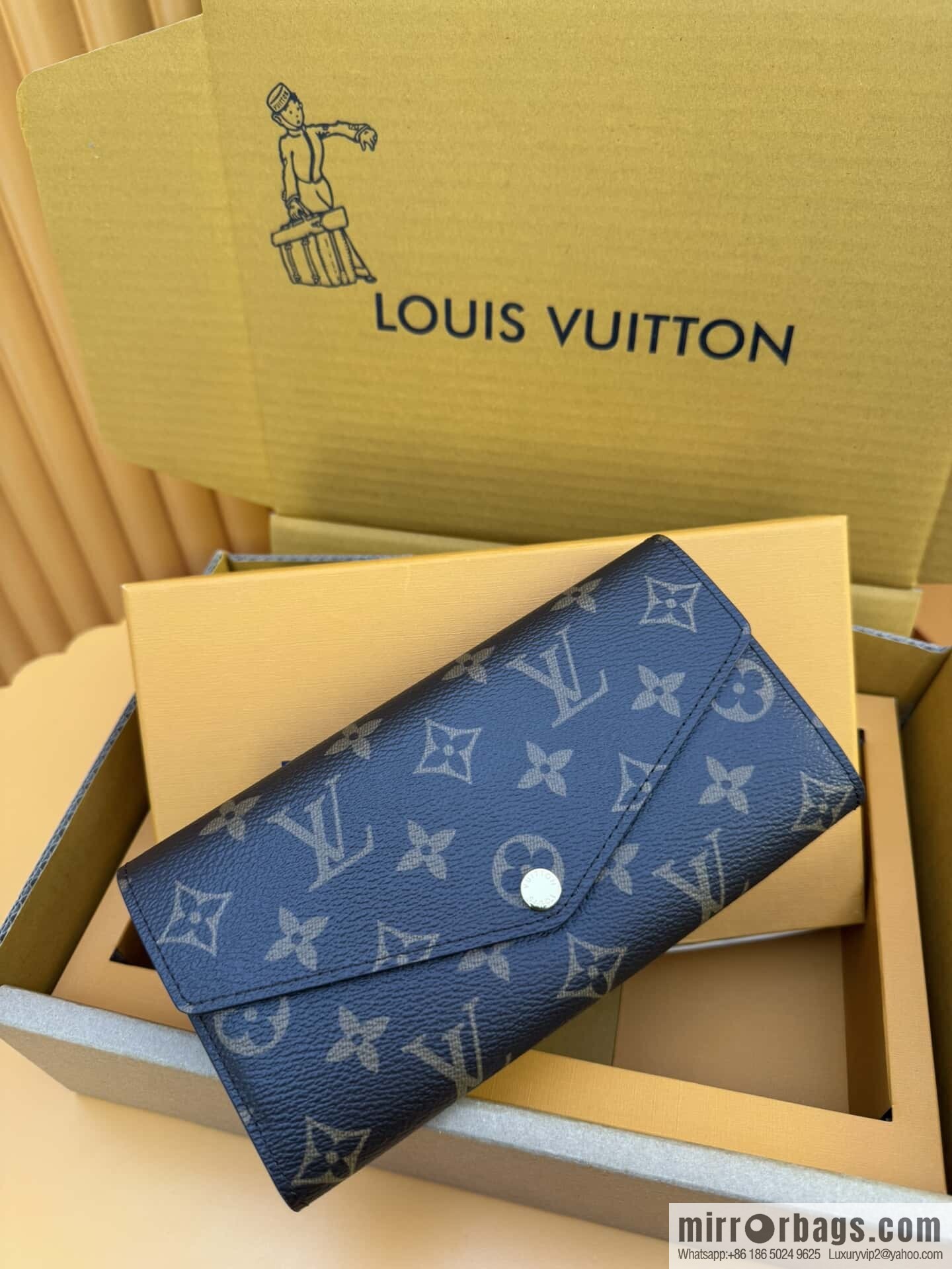LV Sarah Wallet M60531 [Official Full Chip Version]