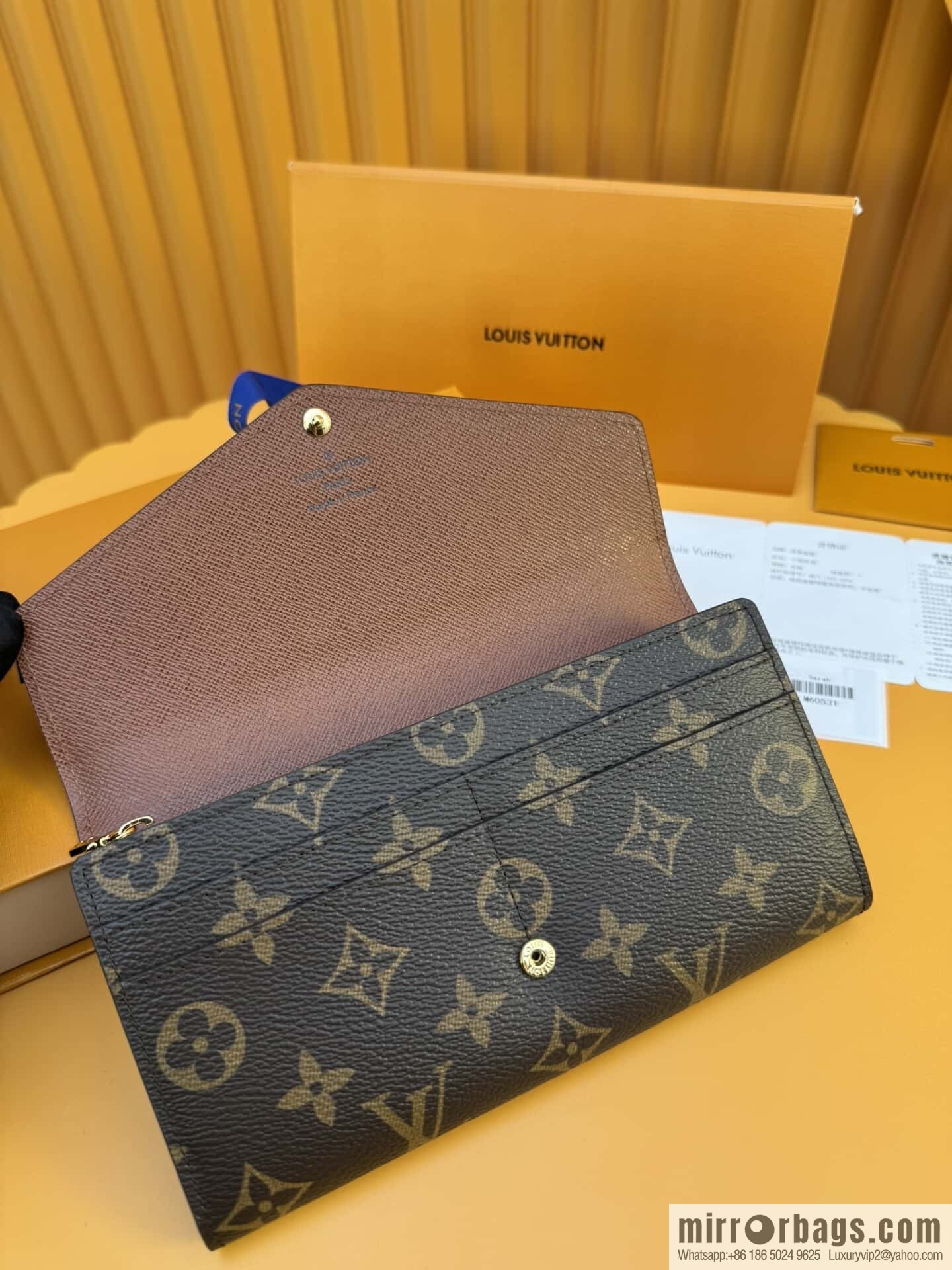 LV Sarah Wallet M60531 [Official Full Chip Version]