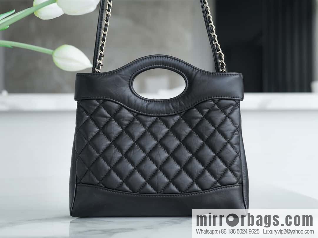 𝐂𝐡𝐚𝐧𝐞𝐥 𝟐𝟑𝐀 Superior Handicraft 31bag Mini Black ➿ AS4133