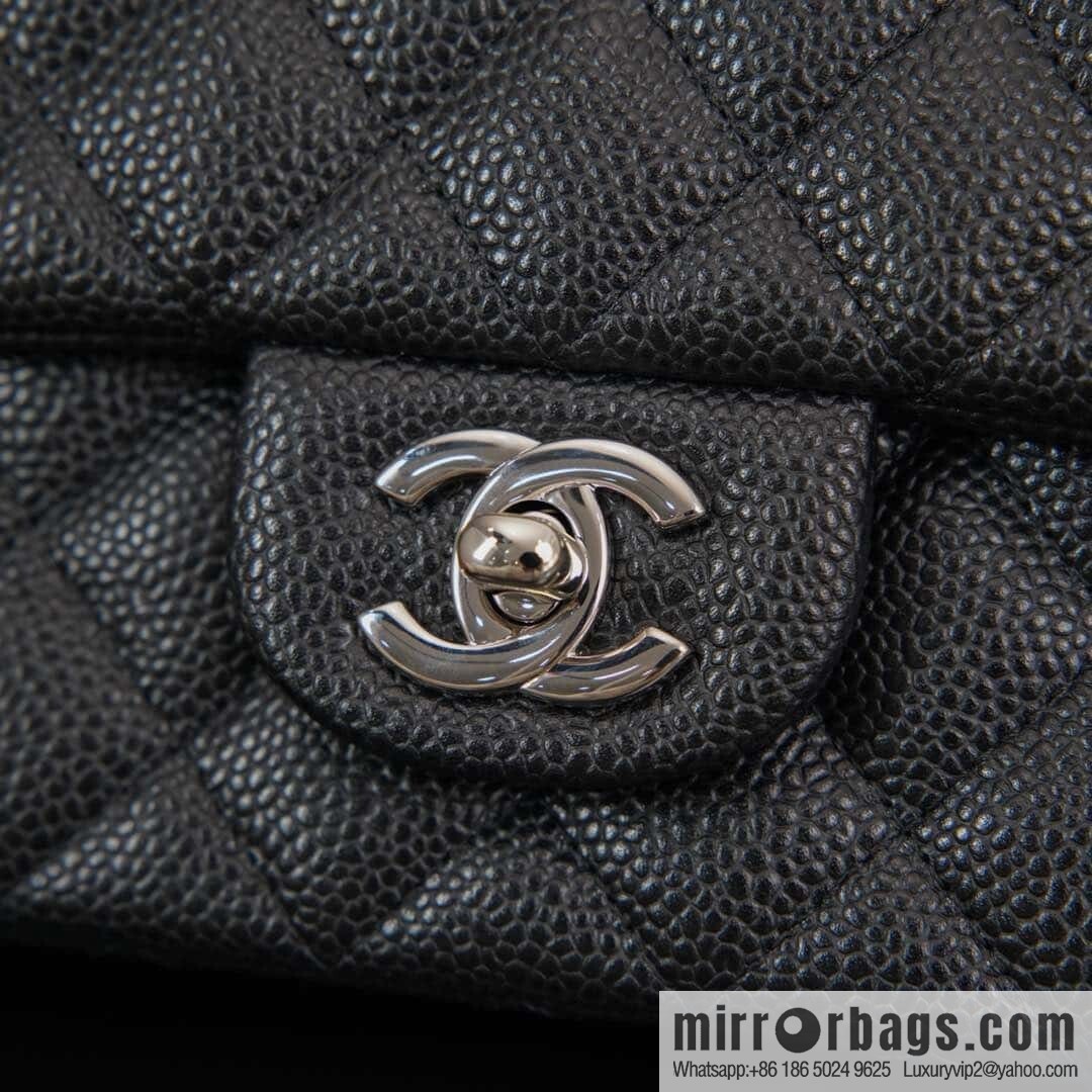 ℂ𝔽 𝗖𝗹𝗮𝘀𝘀𝗶𝗰 𝗙𝗹𝗮𝗽 | black silver 🖤 A01116