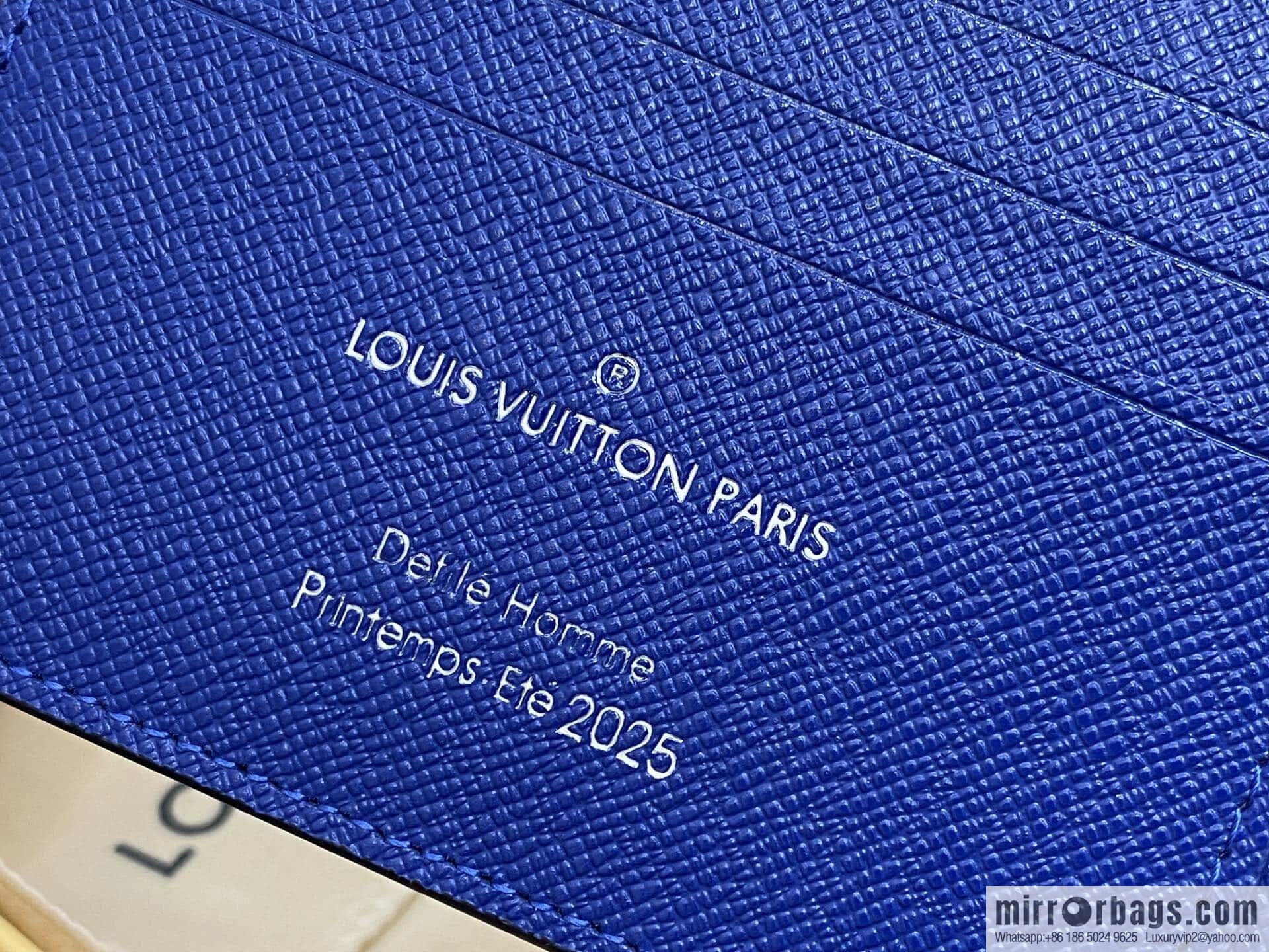 [Original order boutique] N00142 blue plaid, short suit clip wallet MULTIPLE wallet