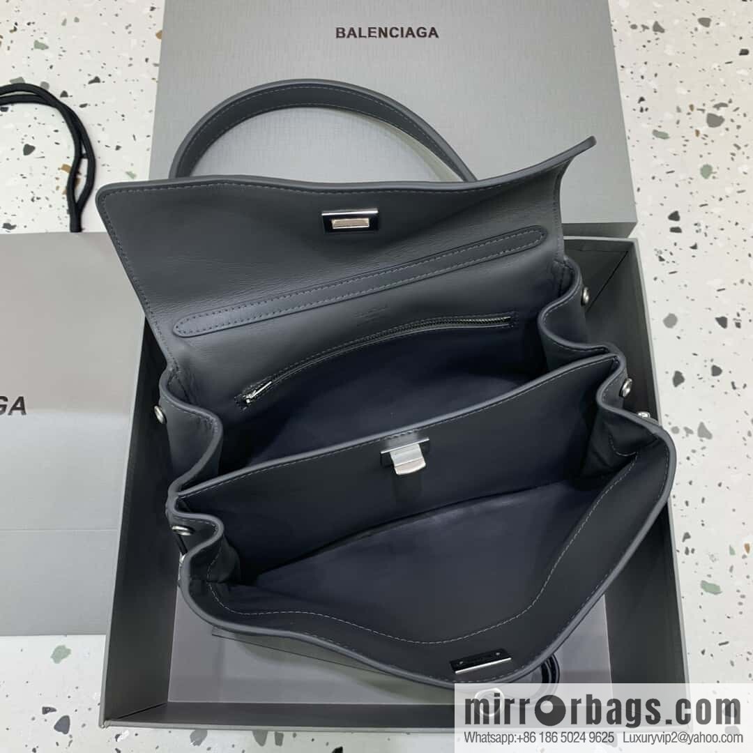 🖤[Small premium gray 】 𝐁𝐀𝐋𝐄𝐍𝐂𝐈𝐀𝐆𝐀 𝐑𝐎𝐃𝐄𝐎 𝐁𝐀𝐆 series handbag model number: 78972
