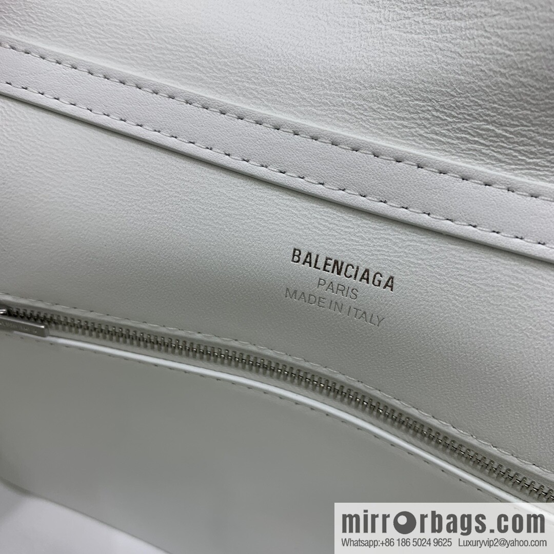 🖤[Small white 】 𝐁𝐀𝐋𝐄𝐍𝐂𝐈𝐀𝐆𝐀 𝐑𝐎𝐃𝐄𝐎 𝐁𝐀𝐆 series handbag model number: 78972