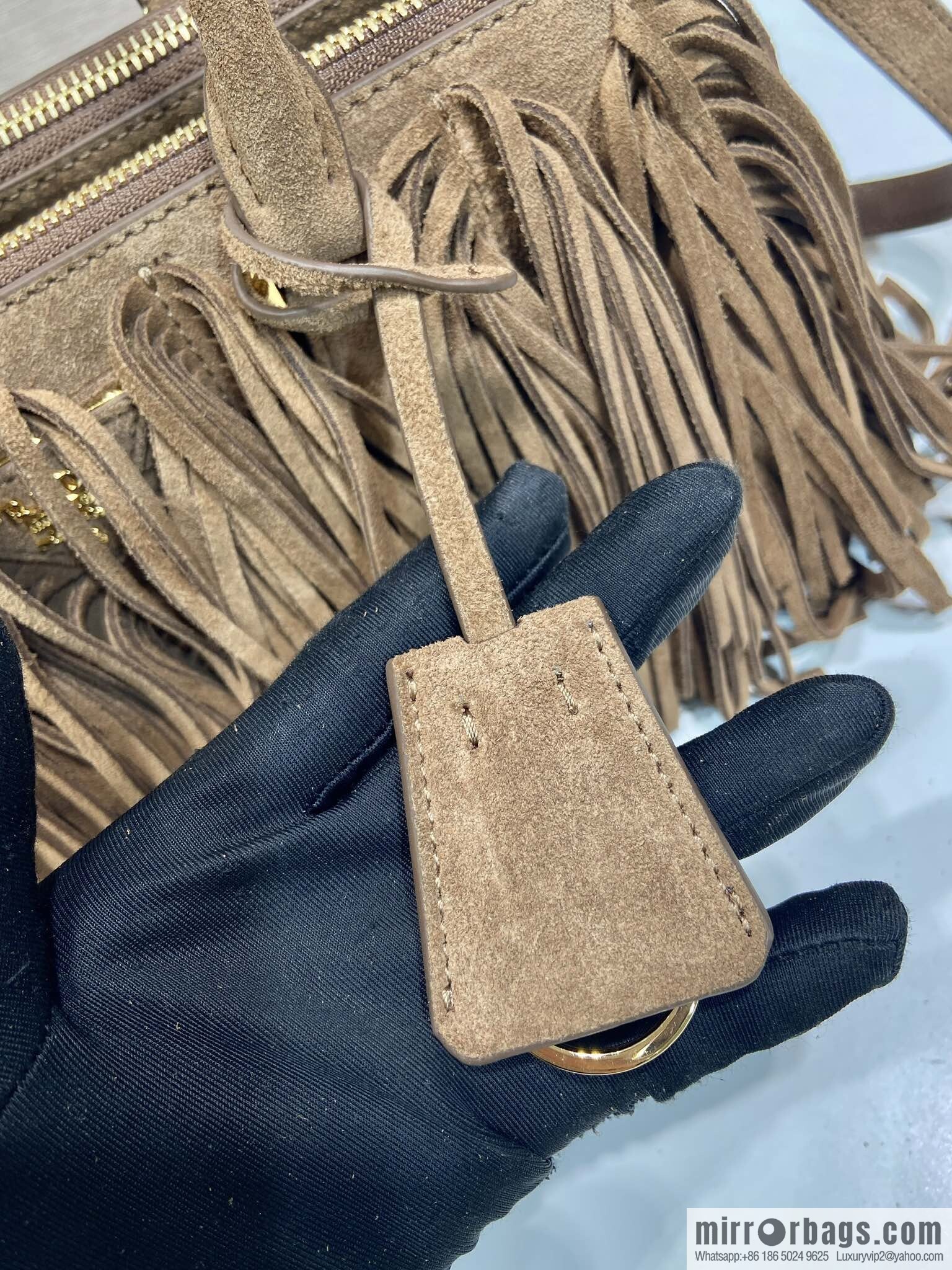 PRADA 🎉 new tassel bag 🎉 1BA457 fleece🎉🎉