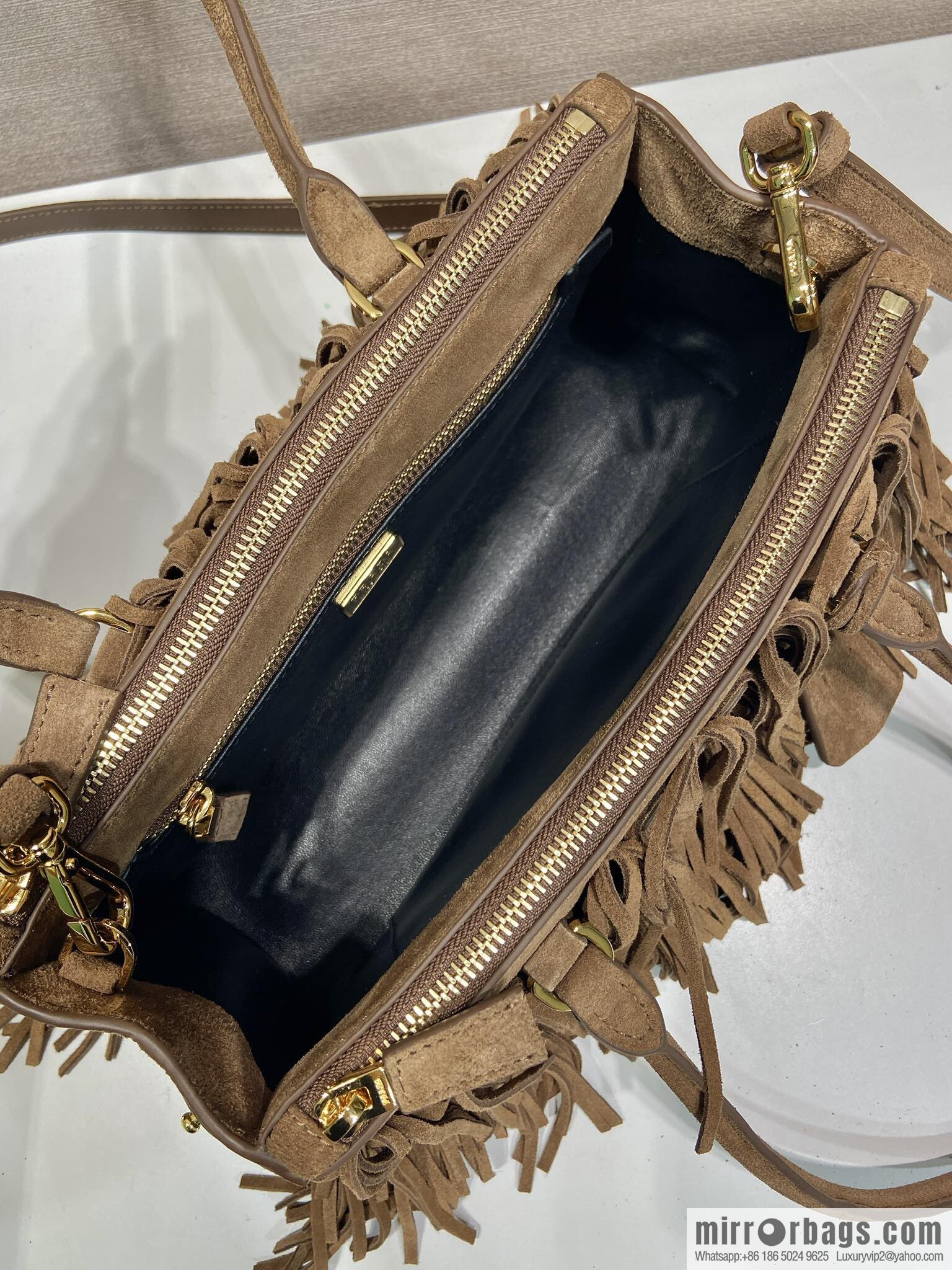PRADA 🎉 new tassel bag 🎉 1BA457 fleece🎉🎉
