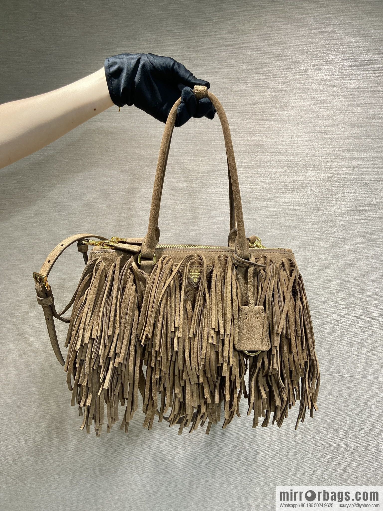 PRADA 🎉 new tassel bag 🎉 1BA457 fleece🎉🎉