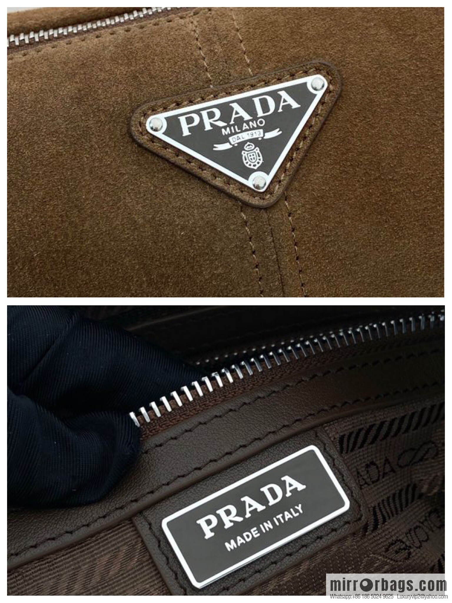 PRADA 🎉 new mailman bag 🎉 2VD073 suede🎉🎉