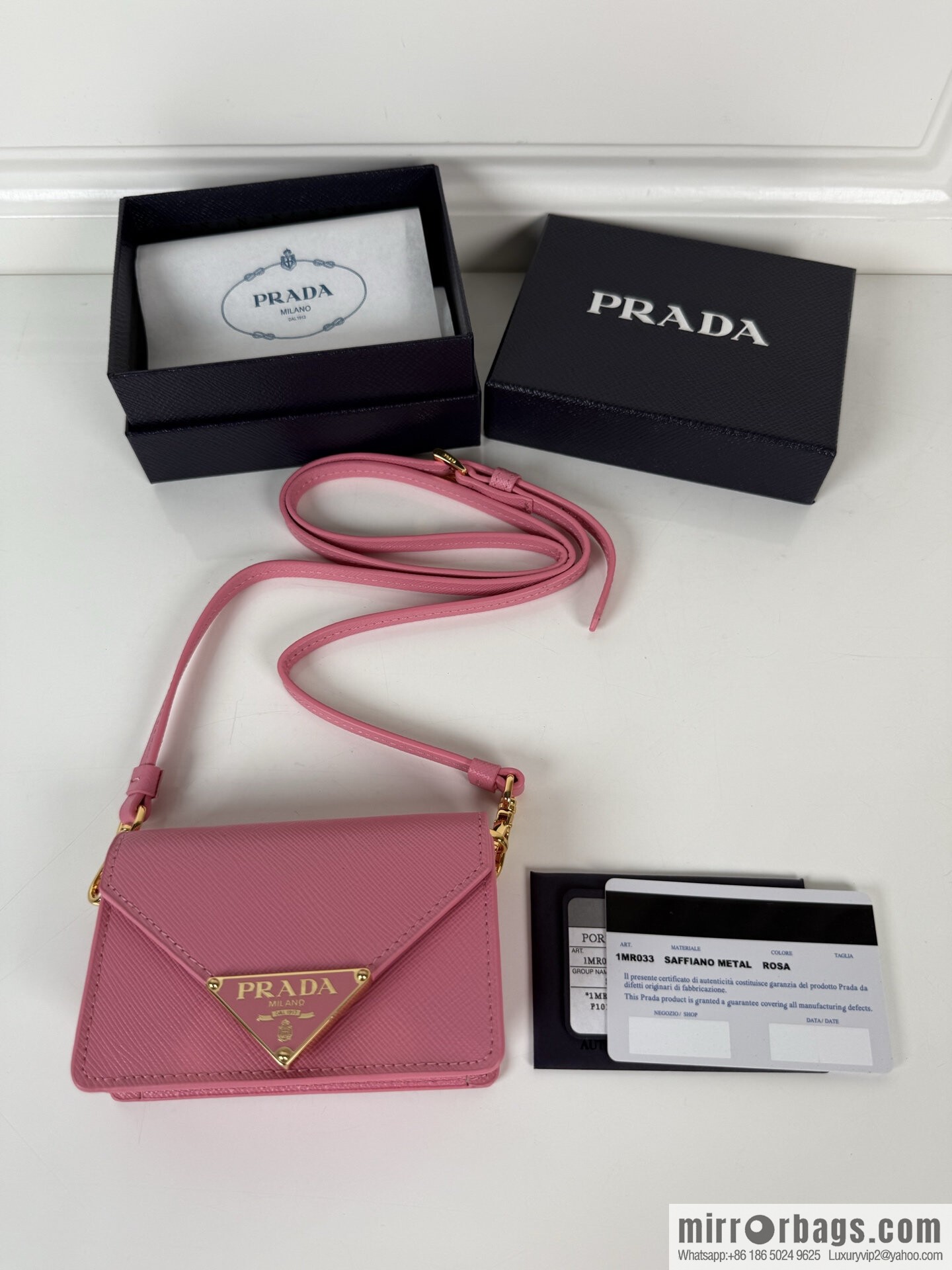 P ➡️ Ladies Multifunctional mini backpack, model 1MR033 pink