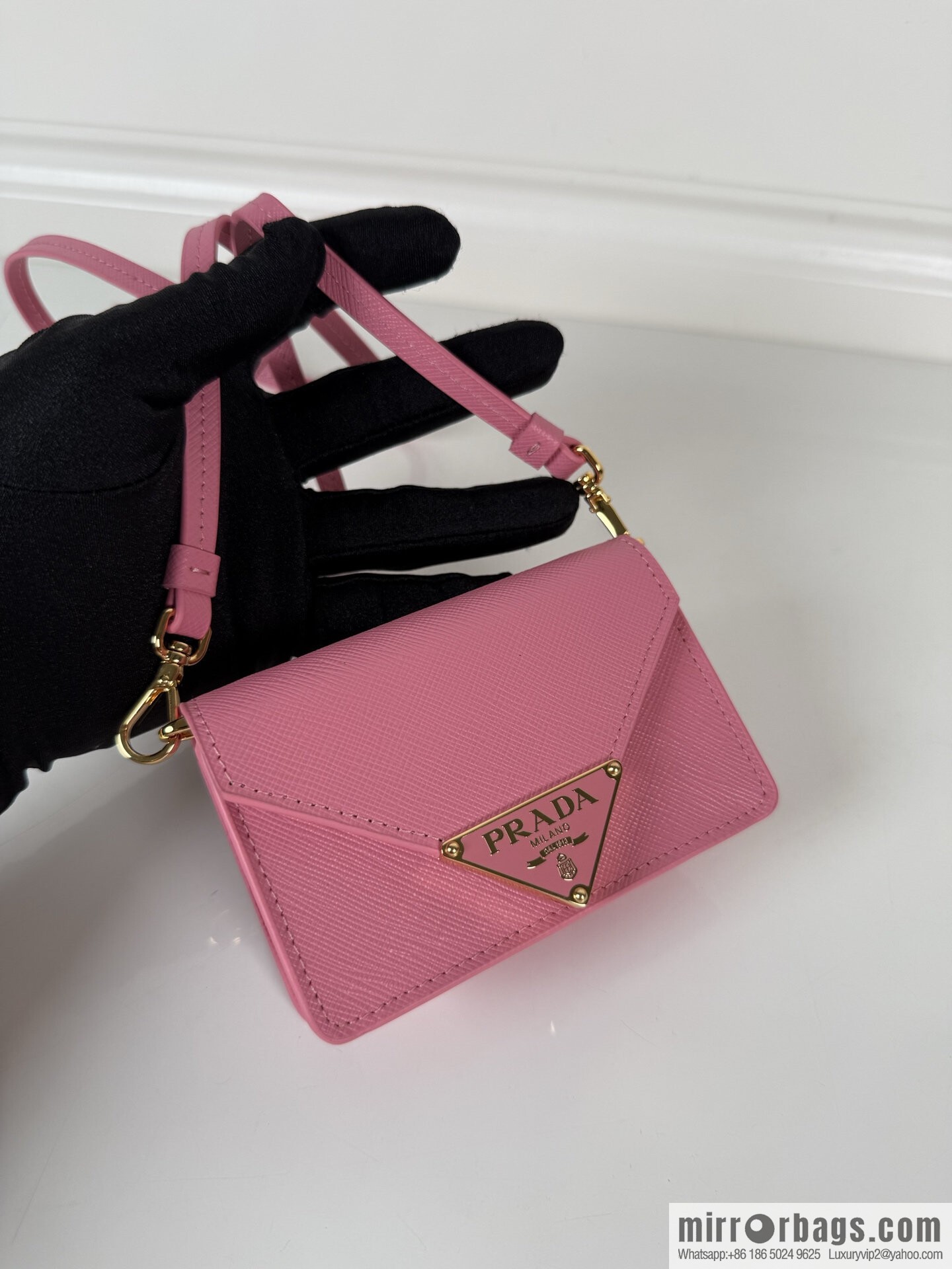 P ➡️ Ladies Multifunctional mini backpack, model 1MR033 pink