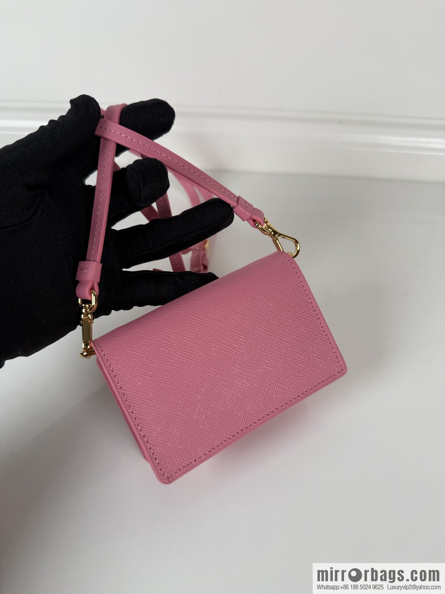 P ➡️ Ladies Multifunctional mini backpack, model 1MR033 pink