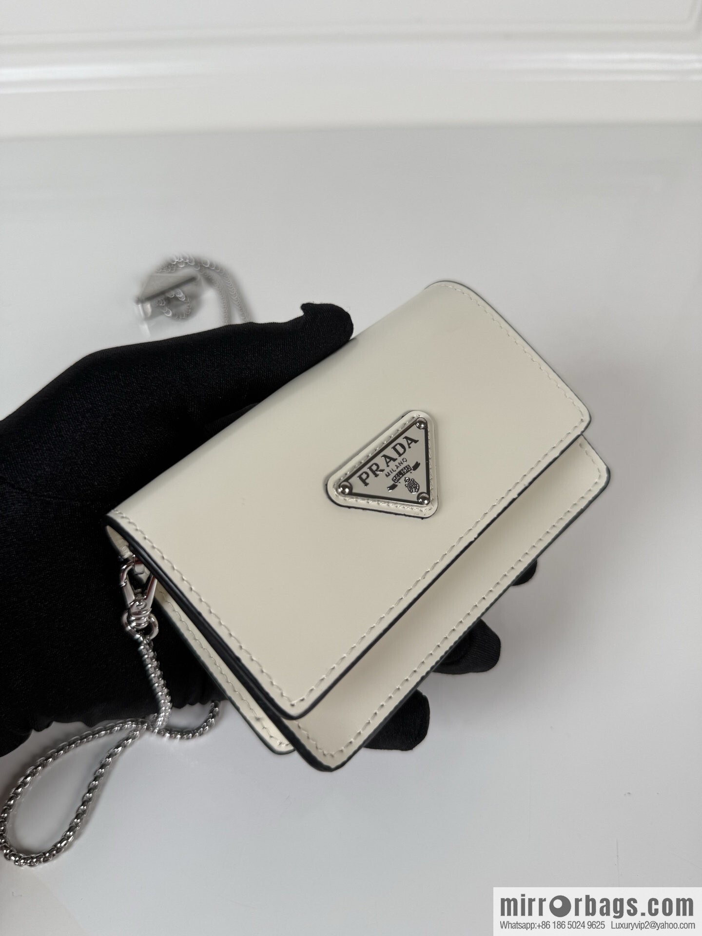 P ➡️ Ladies Multifunctional Mini Backpack, Model 1MR034 White