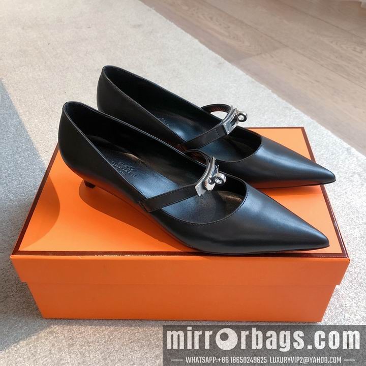 Replica Hermes Shoes Hermes sz35-42 4.5cm mnh0207
