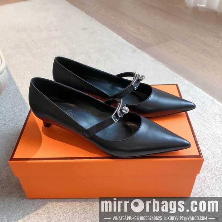 Replica Hermes Shoes Hermes sz35-42 4.5cm mnh0207