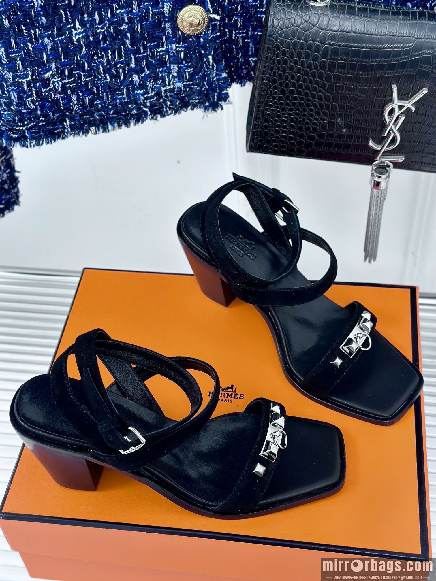 Replica Hermes Shoes Hermes sz35-42 6.5cm h0707