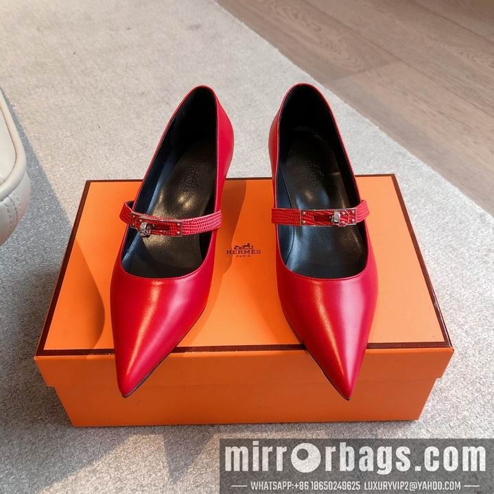 Replica Hermes Shoes Hermes sz35-42 4.5cm mnh0207