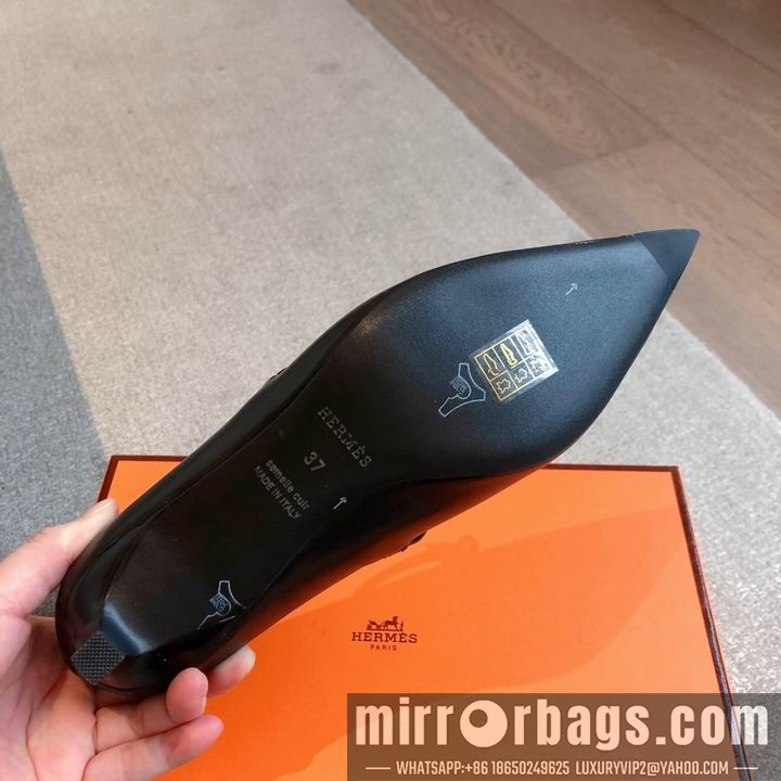 Replica Hermes Shoes Hermes sz35-42 4.5cm mnh0207