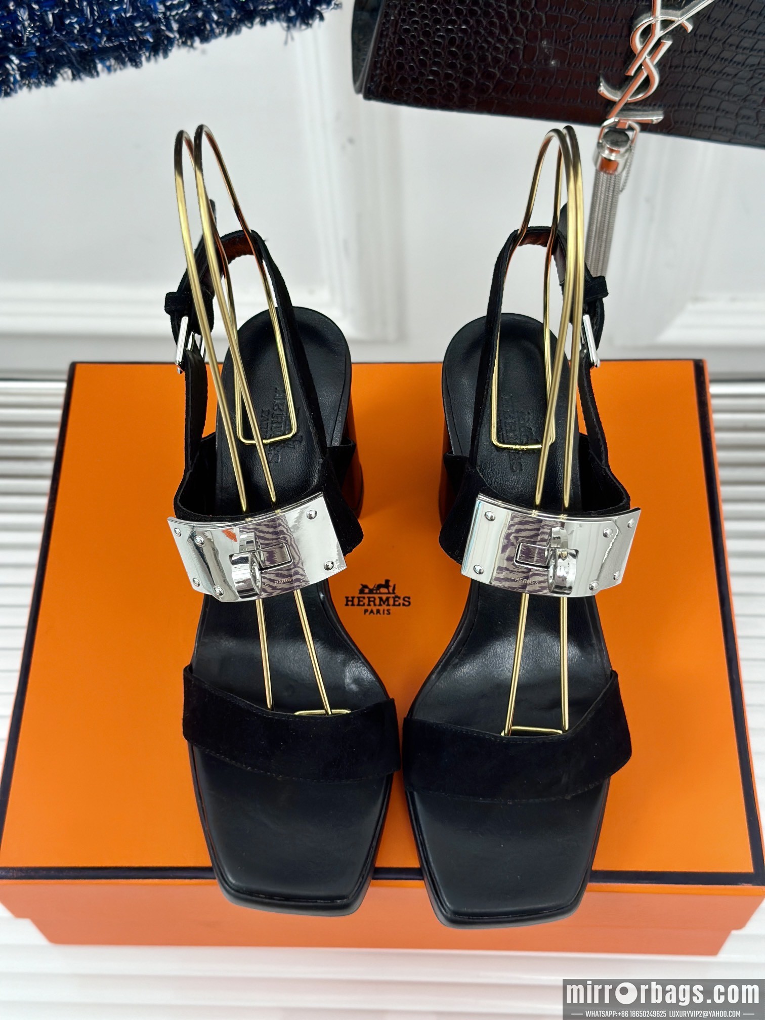 Replica Hermes Shoes Hermes sz35-42 9.5cm h0706