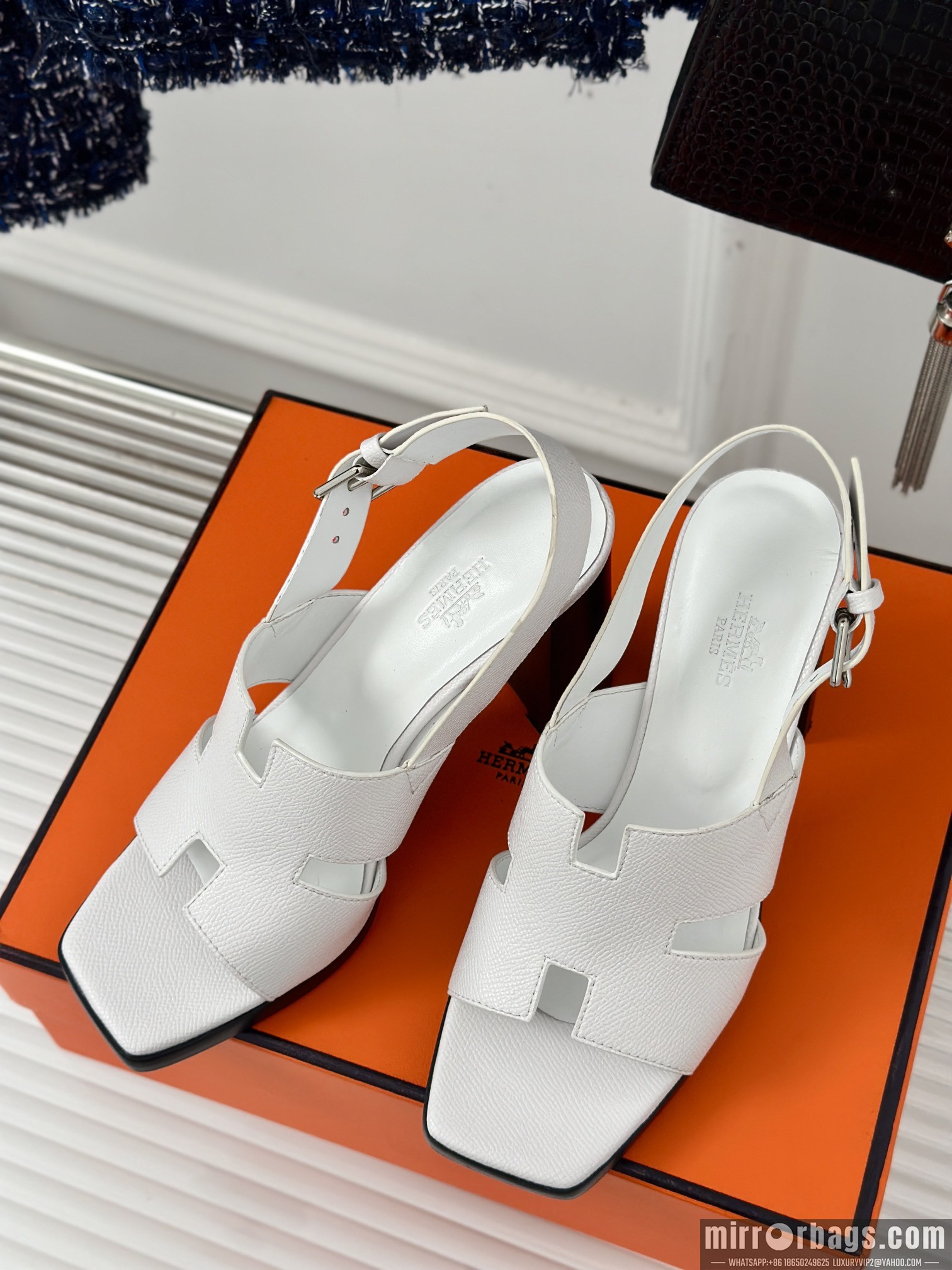 Replica Hermes Shoes Hermes sz35-42 9.5cm h0702