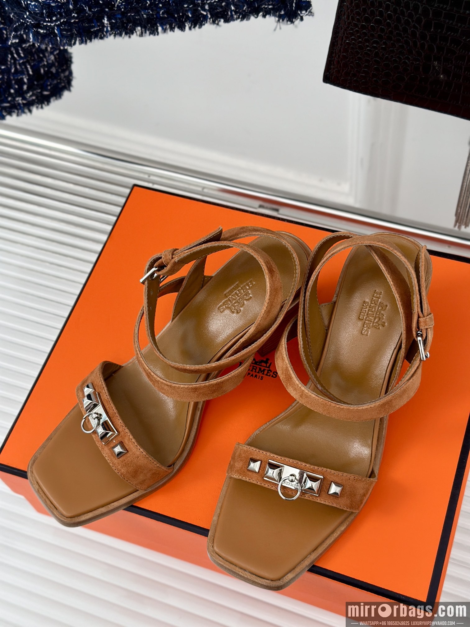 Replica Hermes Shoes Hermes sz35-42 6.5cm h0707