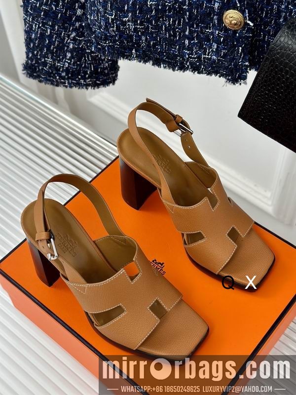 Replica Hermes Shoes Hermes sz35-40 9.5CM JX0204